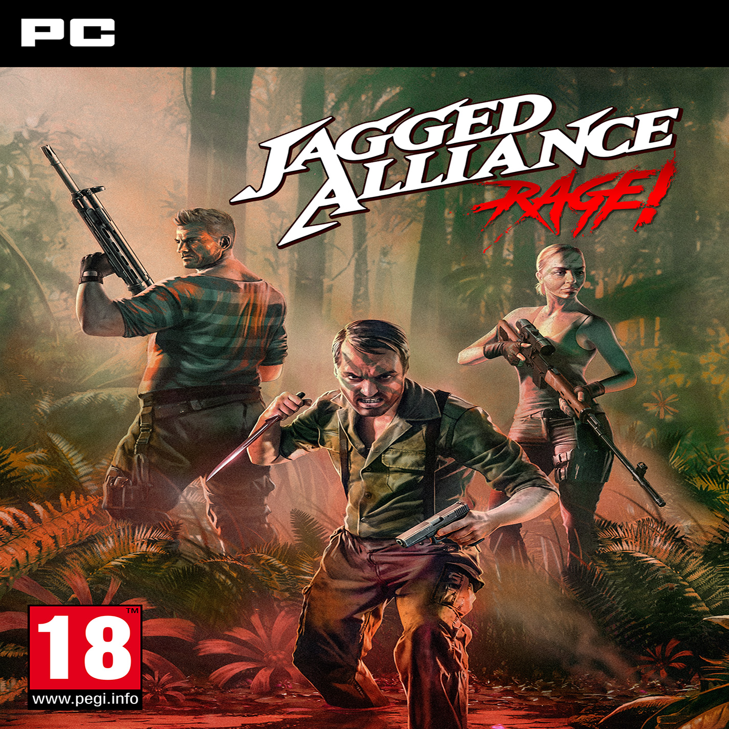 Jagged Alliance: Rage! - pedn CD obal