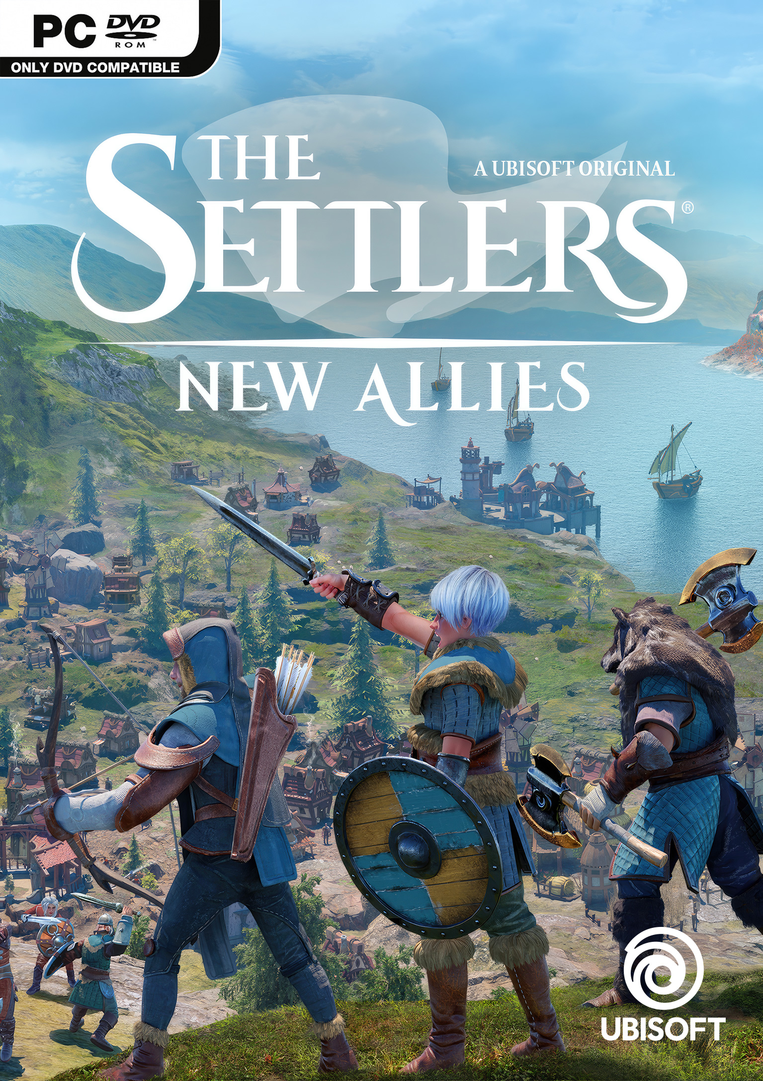 The Settlers: New Allies - pedn DVD obal