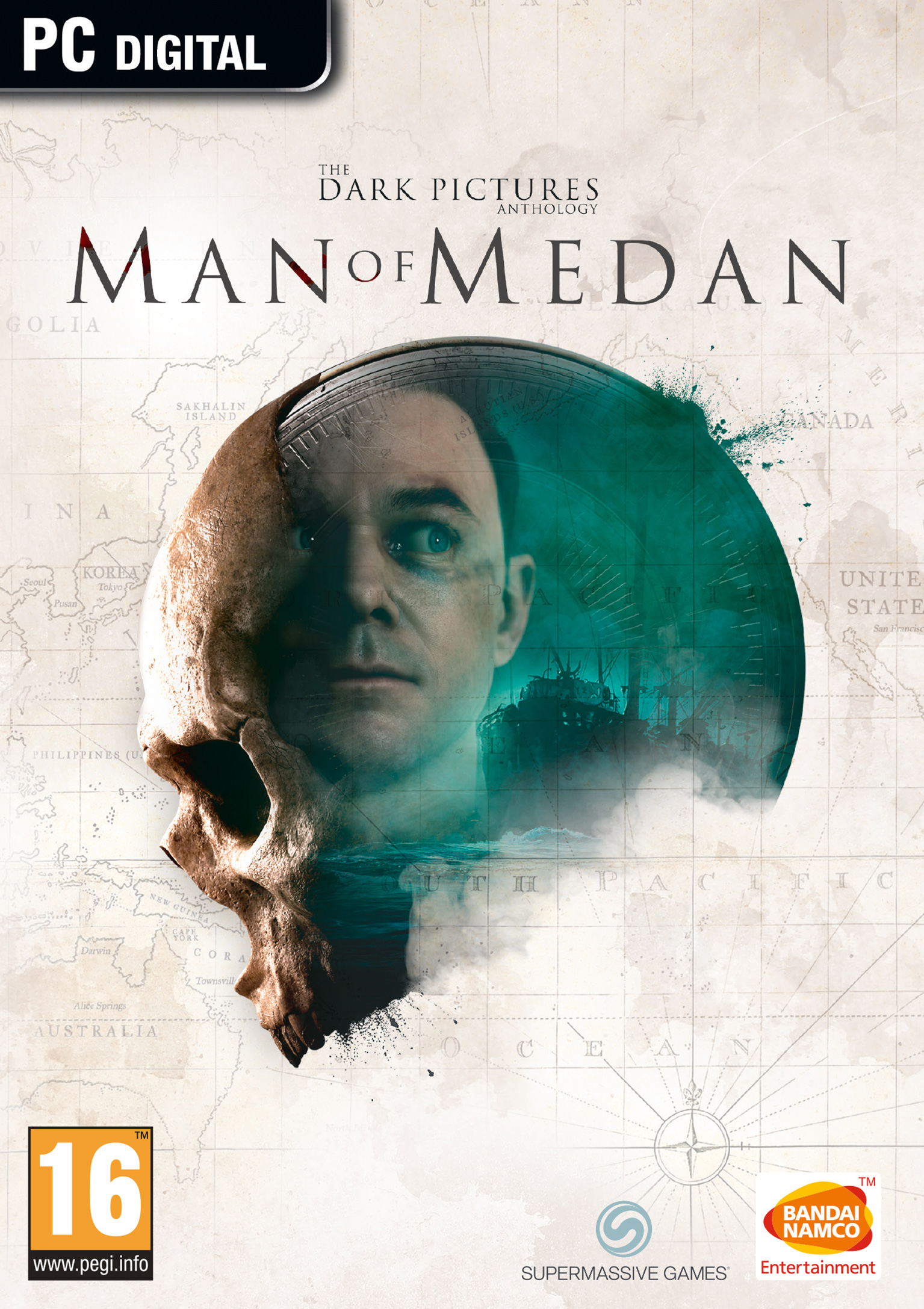 The Dark Pictures Anthology: Man of Medan - pedn DVD obal