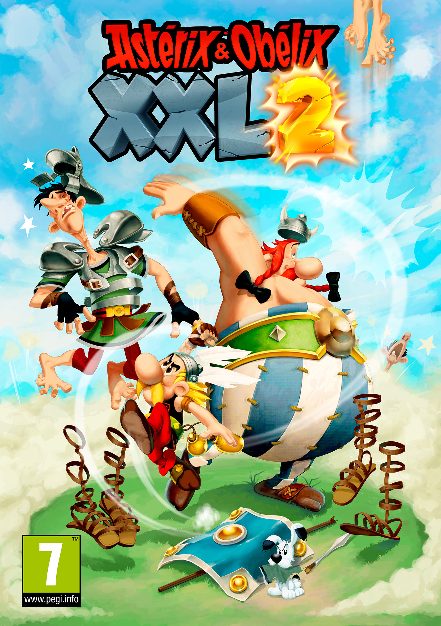 Asterix & Obelix XXL 2 - pedn DVD obal