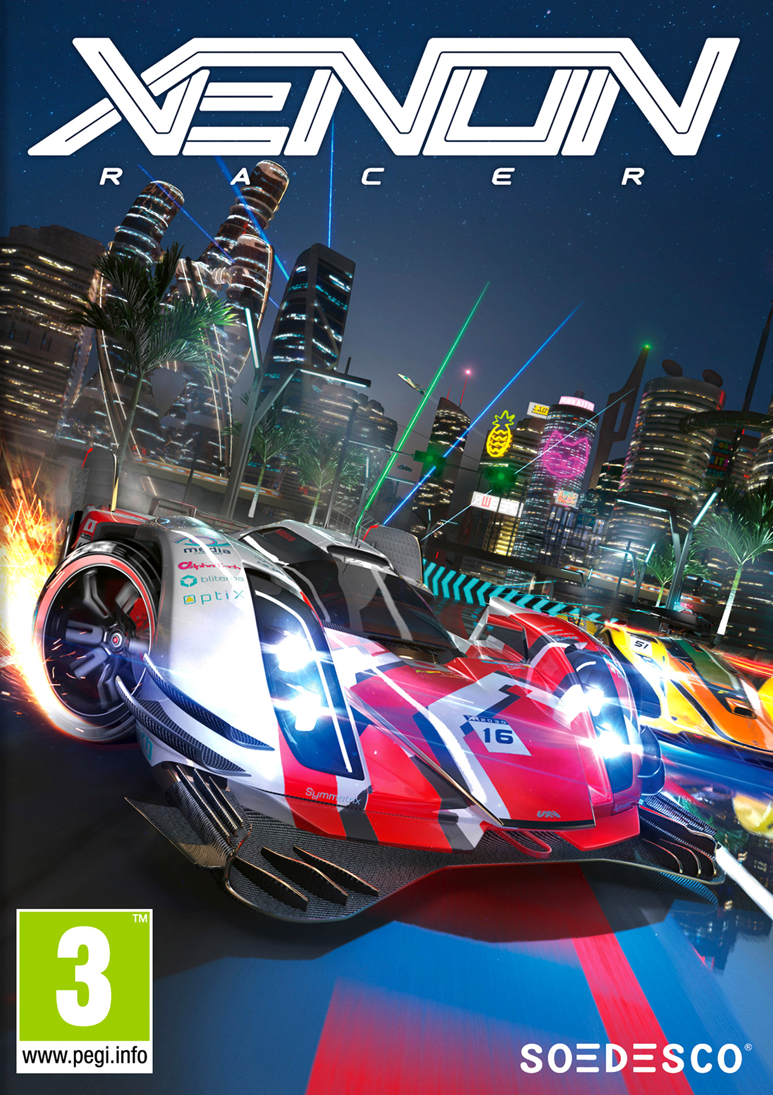 Xenon Racer - pedn DVD obal