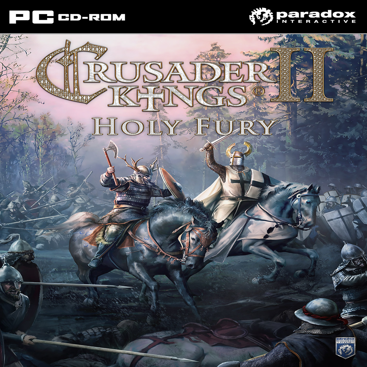 Crusader Kings II: Holy Fury - pedn CD obal