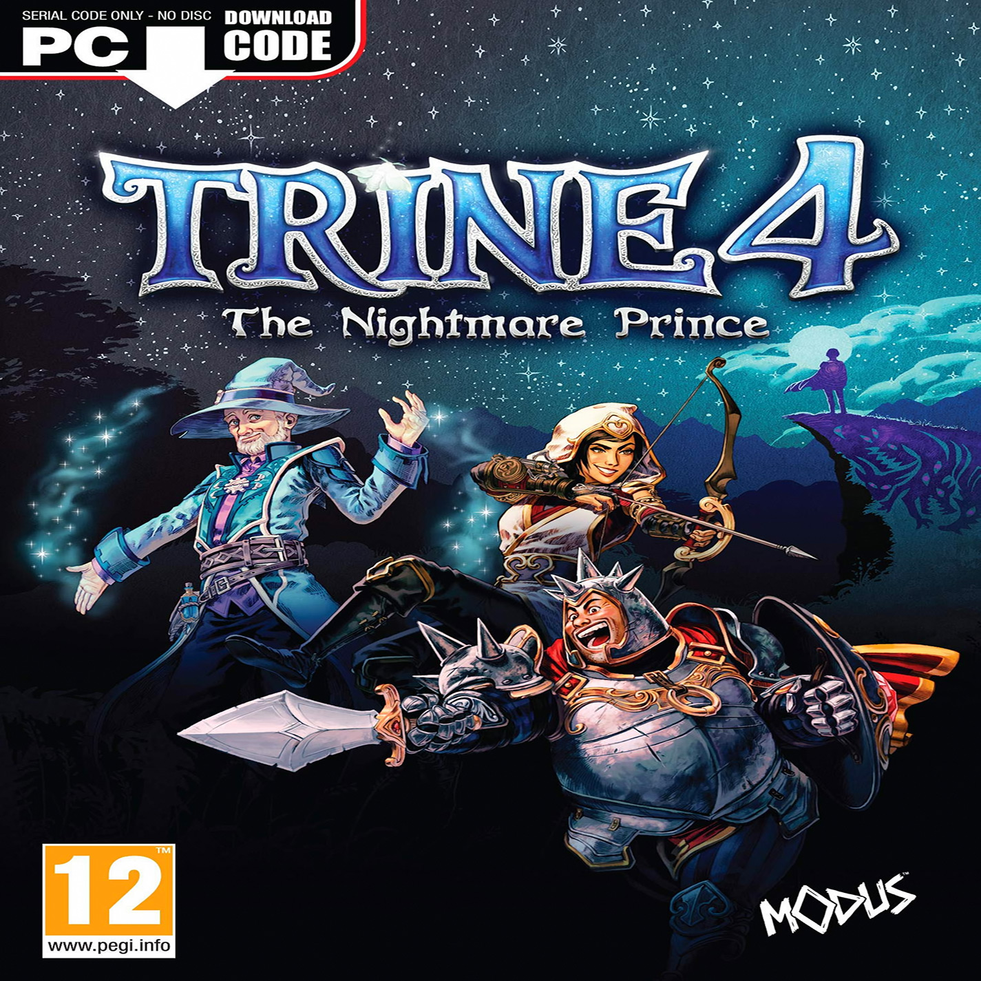Trine 4: The Nightmare Prince - pedn CD obal