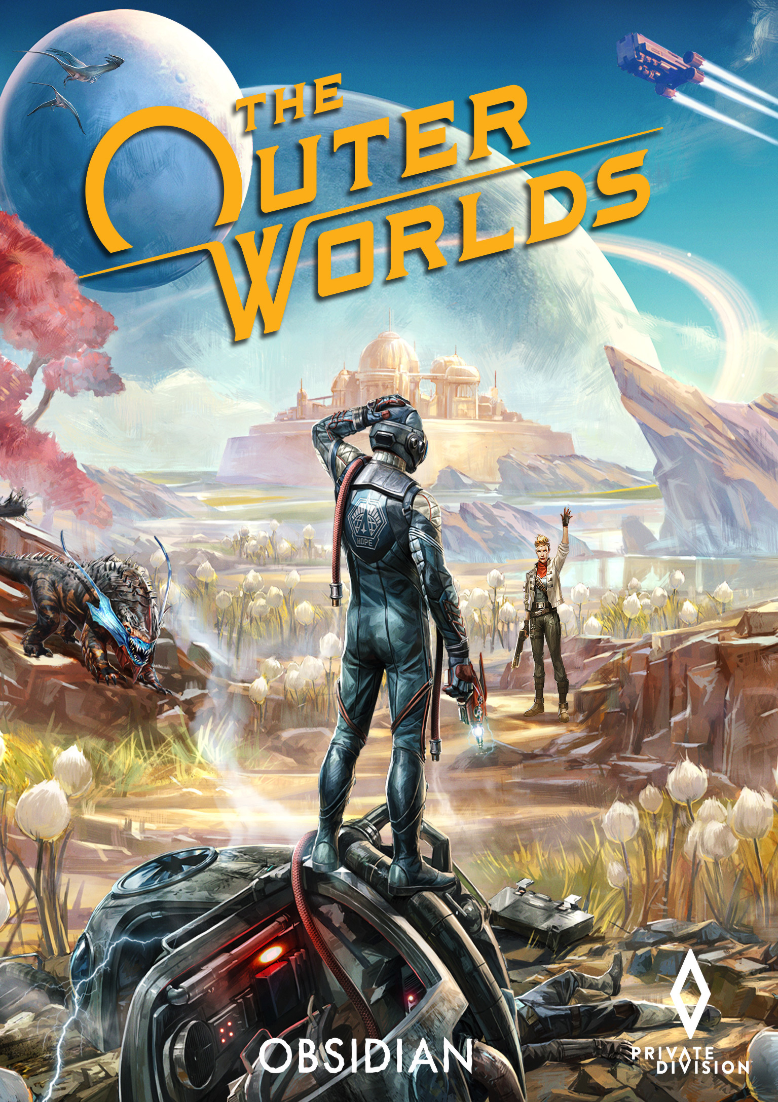 The Outer Worlds - pedn DVD obal