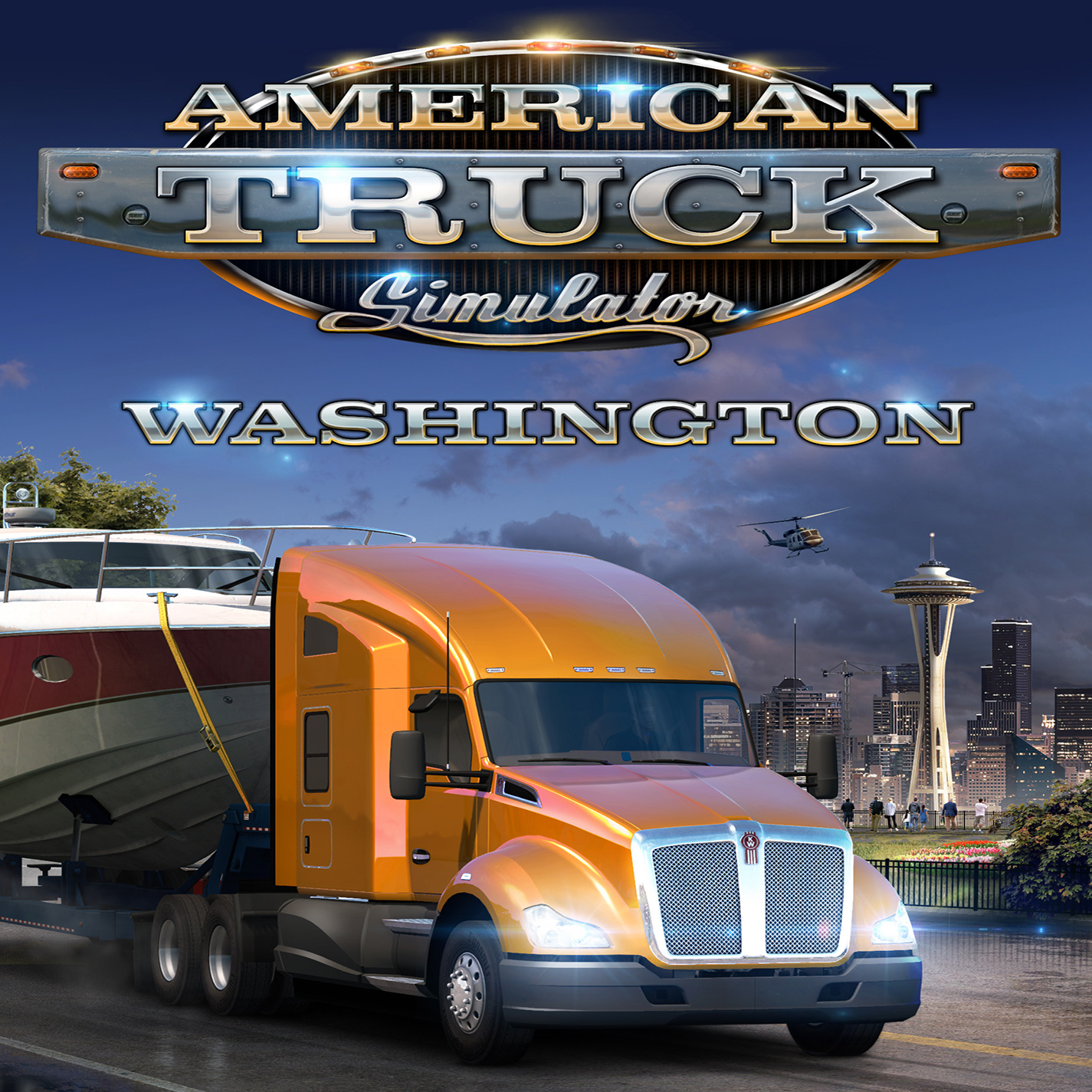 American Truck Simulator - Washington - pedn CD obal
