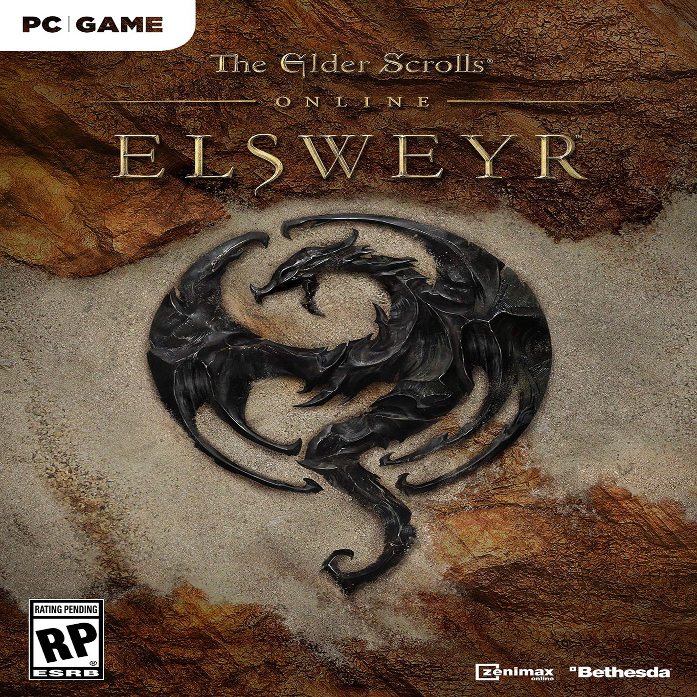 The Elder Scrolls Online: Elsweyr - pedn CD obal