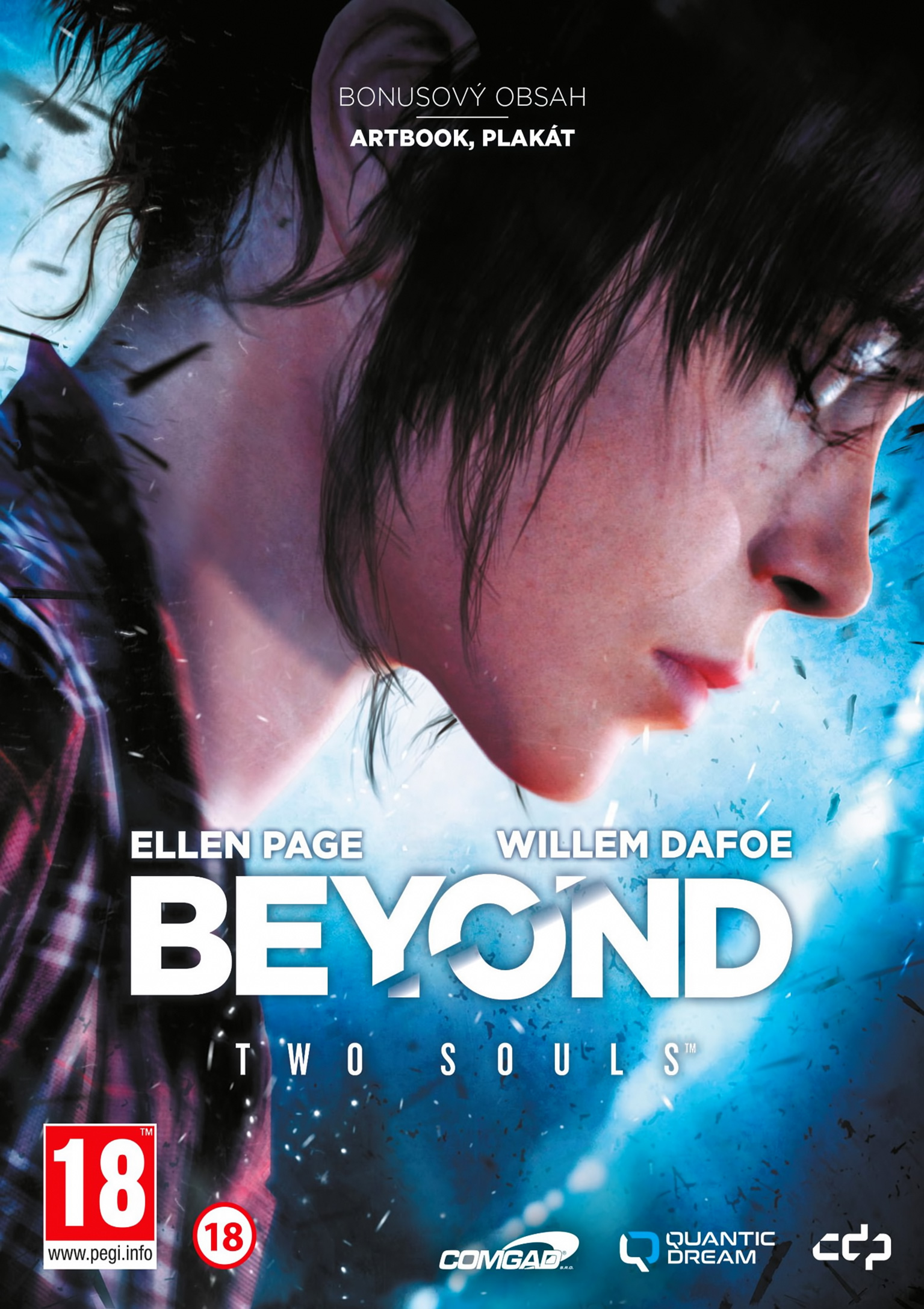 Beyond: Two Souls - pedn DVD obal