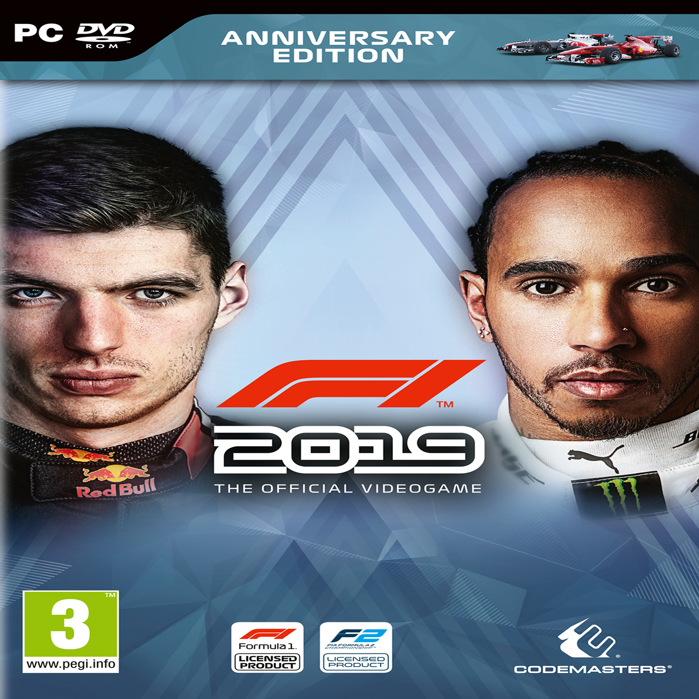 F1 2019 - pedn CD obal
