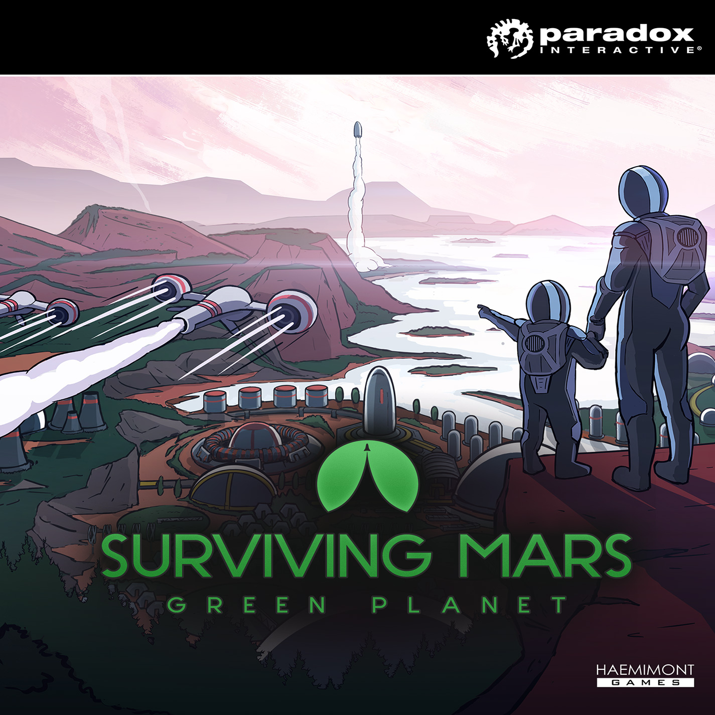 Surviving Mars: Green Planet - pedn CD obal