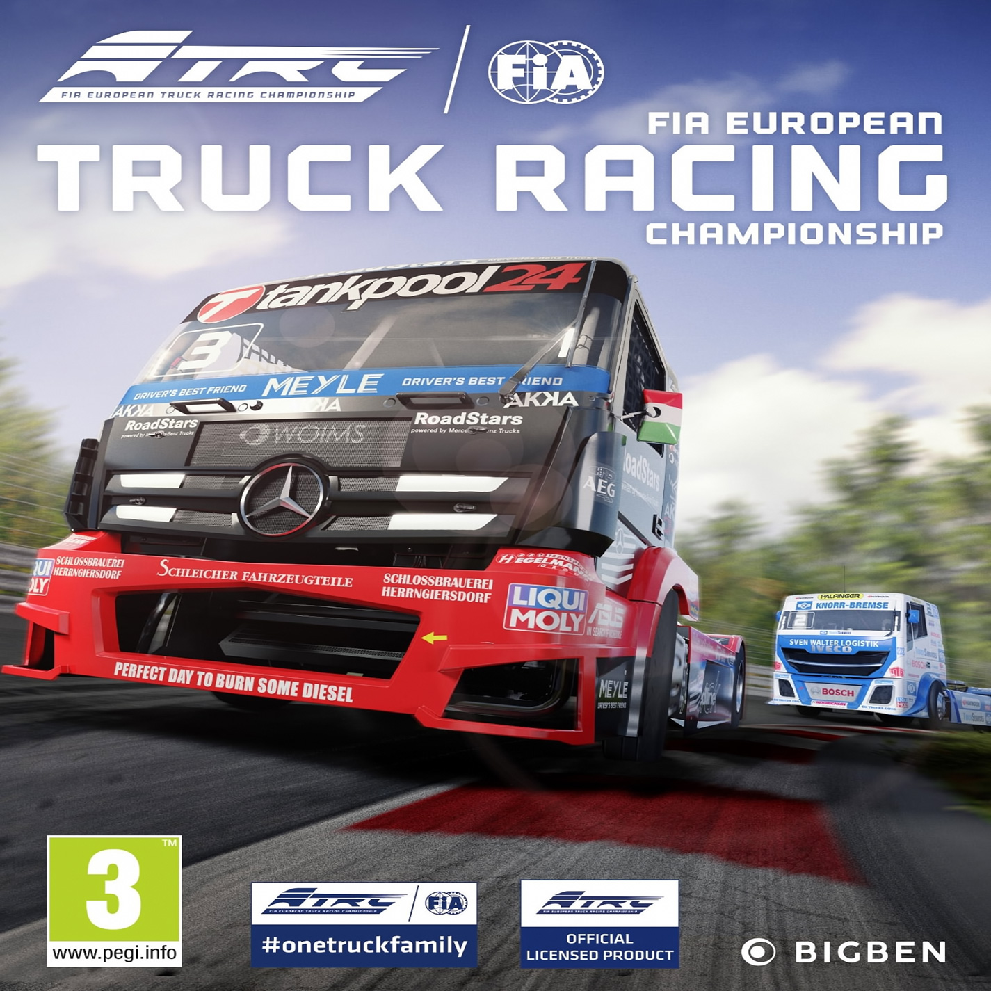 FIA European Truck Racing Championship - pedn CD obal
