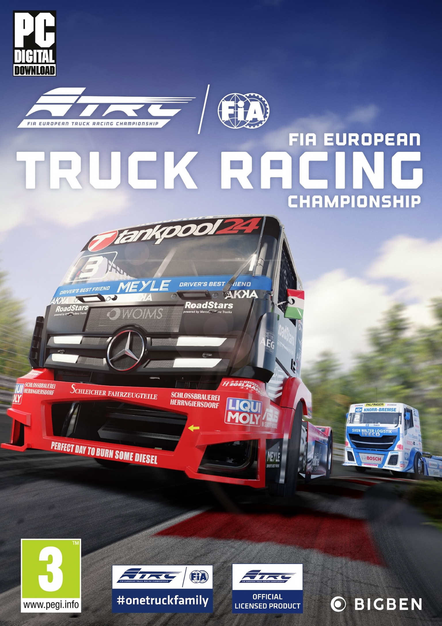 FIA European Truck Racing Championship - pedn DVD obal