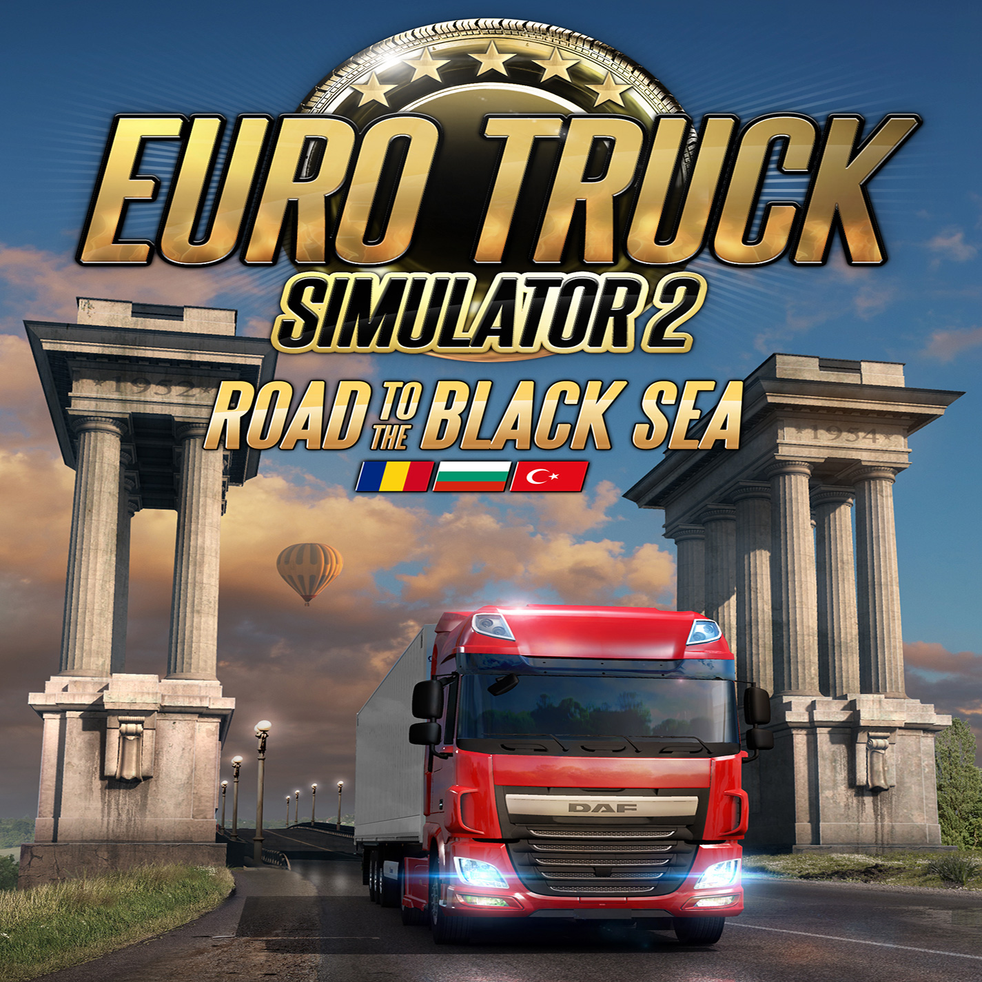 Euro Truck Simulator 2: Road to the Black Sea - pedn CD obal