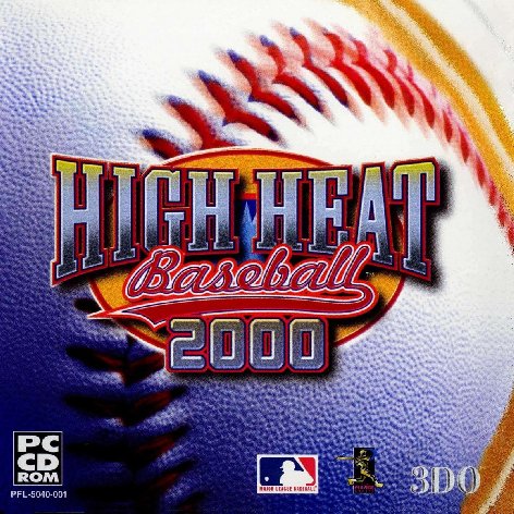 High Heat Baseball 2000 - pedn CD obal