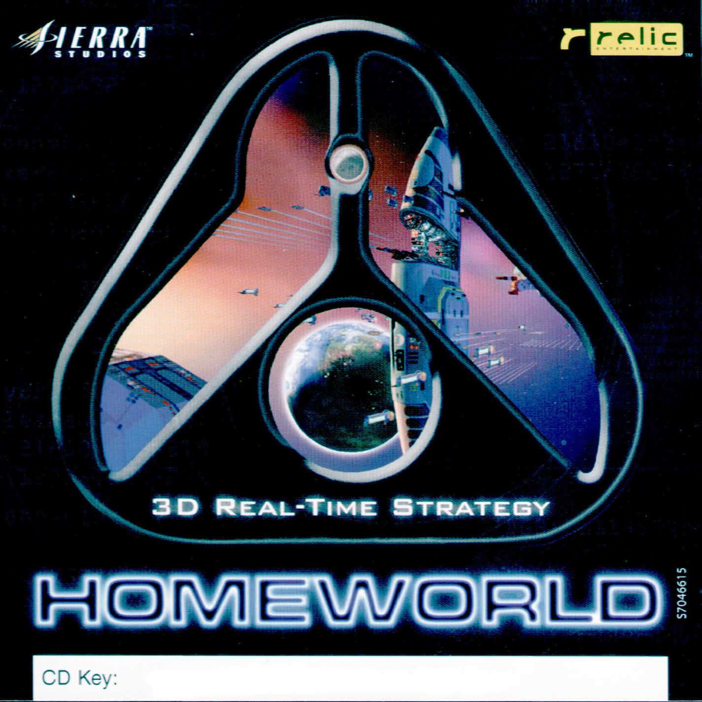 Homeworld - pedn CD obal 3