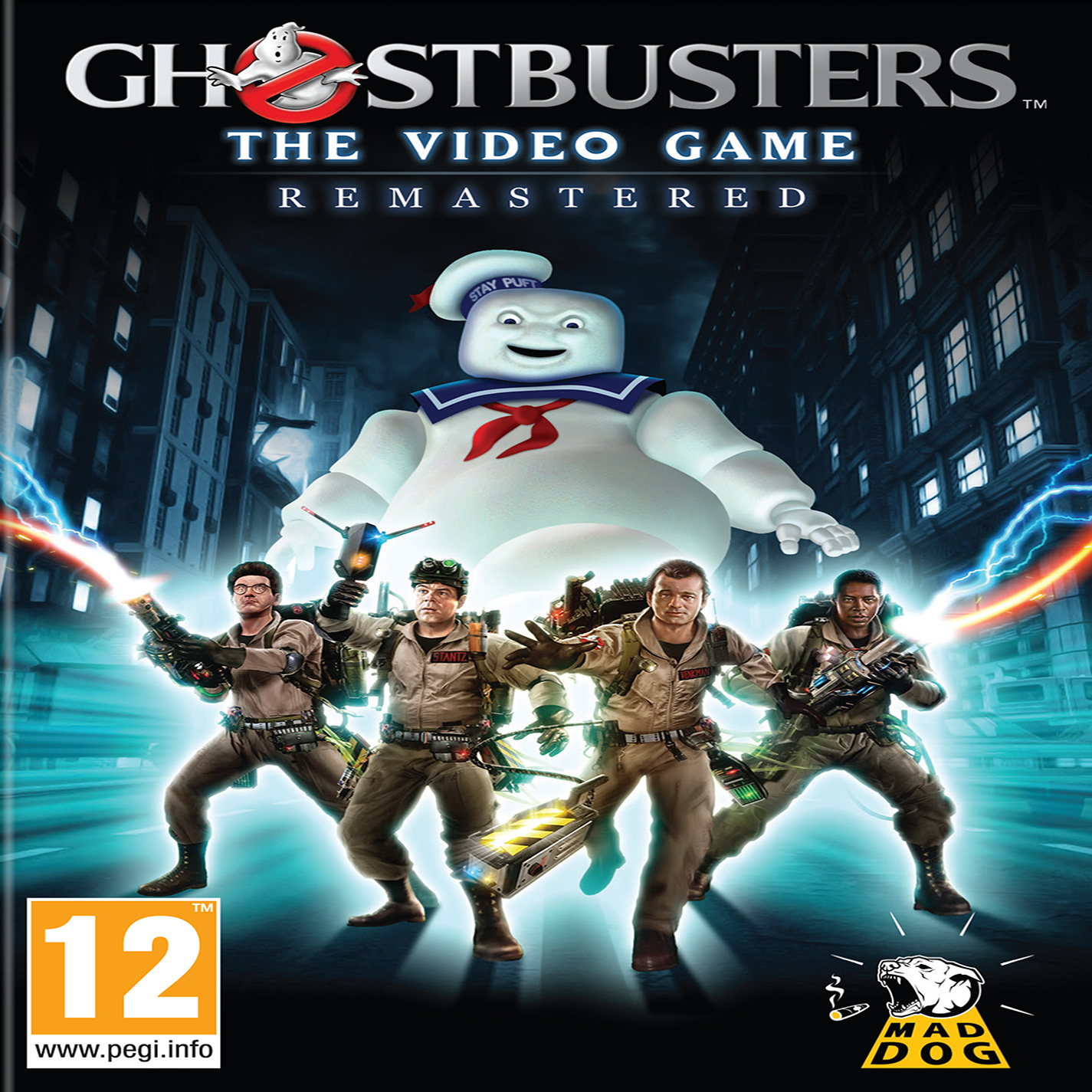 Ghostbusters: The Video Game - Remastered - pedn CD obal