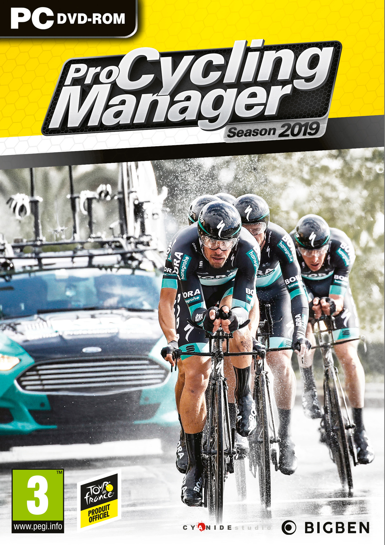 Pro Cycling Manager 2019 - pedn DVD obal