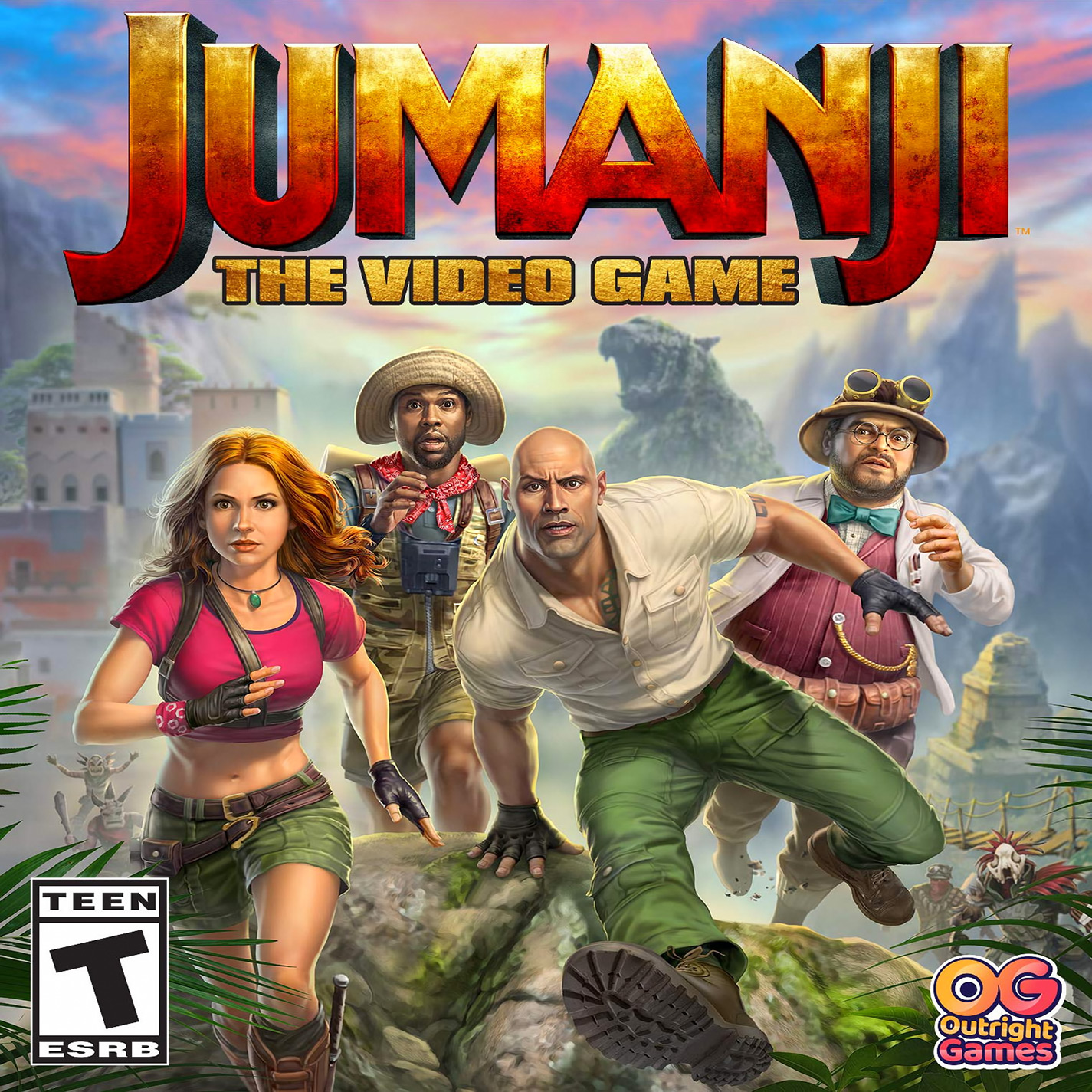 Jumanji: The Video Game - pedn CD obal
