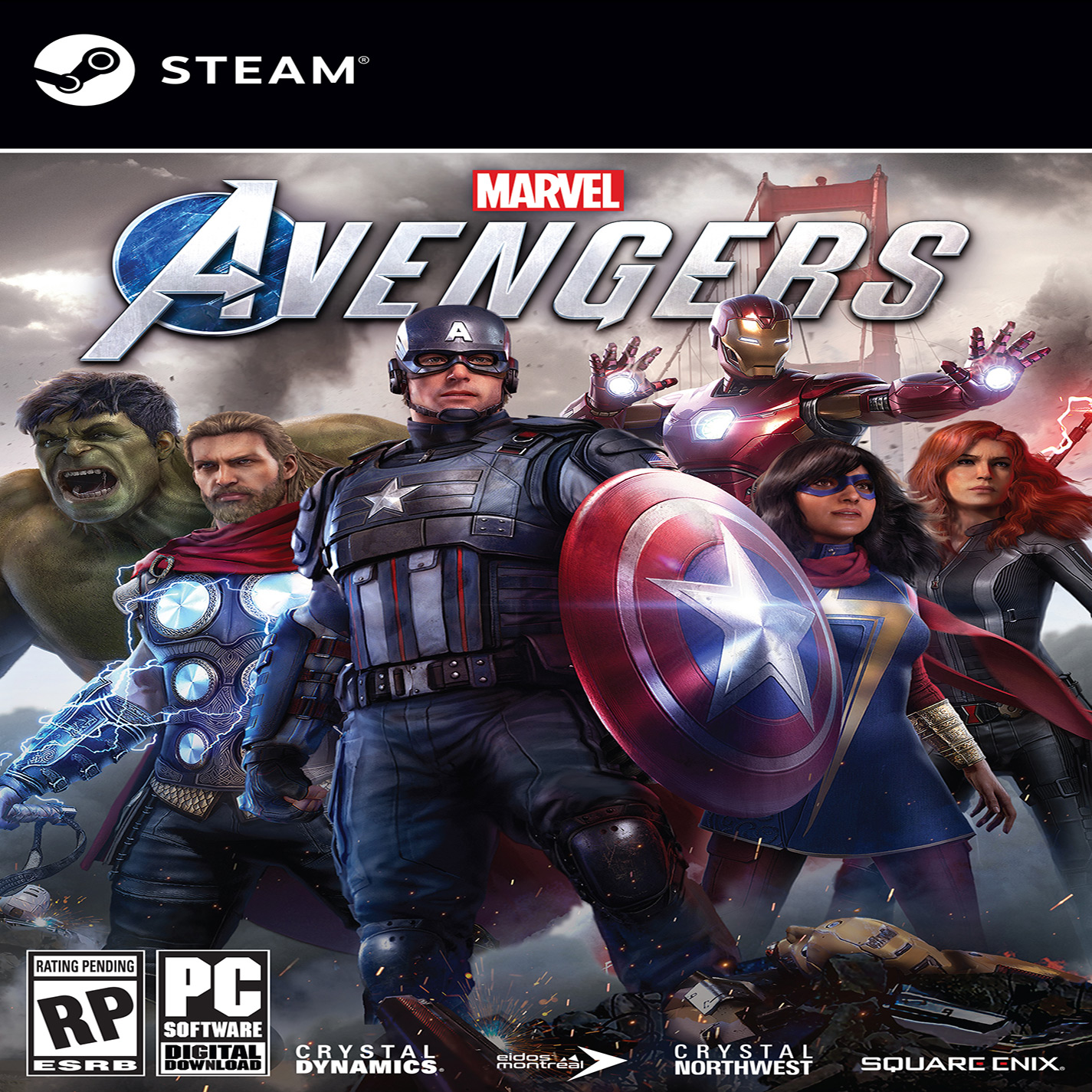Marvel's Avengers - pedn CD obal