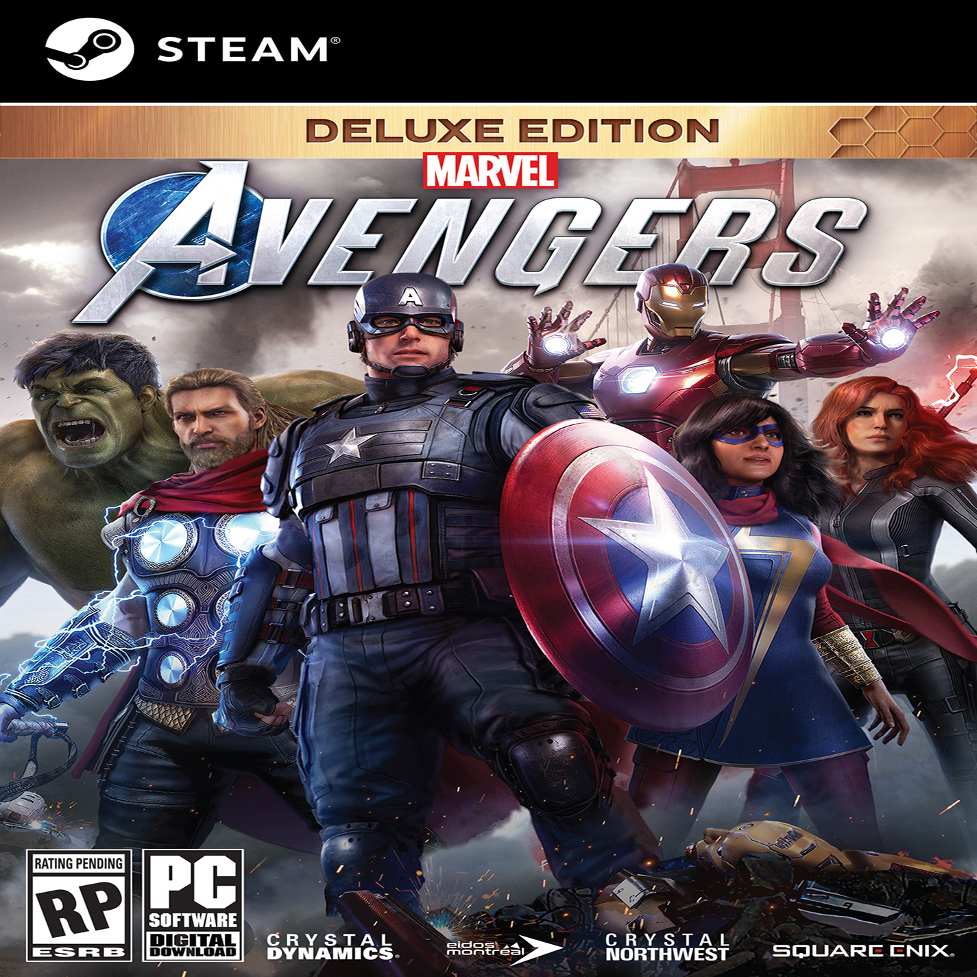 Marvel's Avengers - pedn CD obal 2