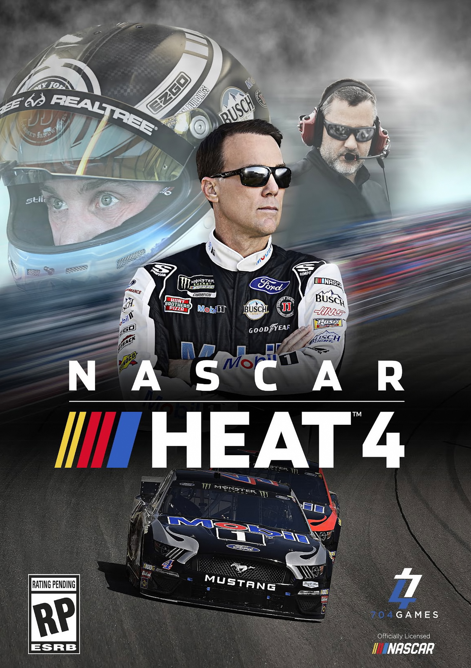NASCAR Heat 4 - pedn DVD obal