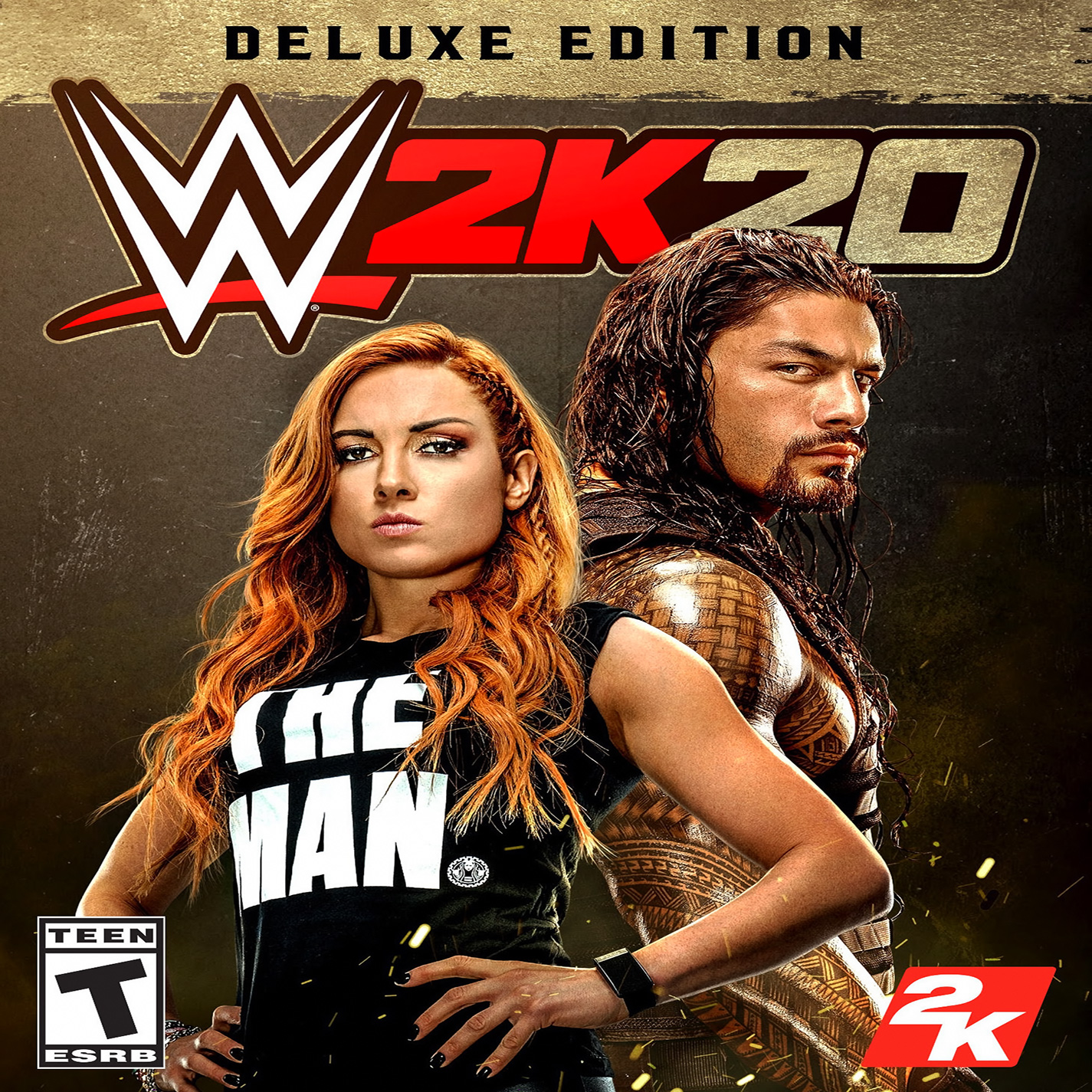 WWE 2K20 - pedn CD obal 2