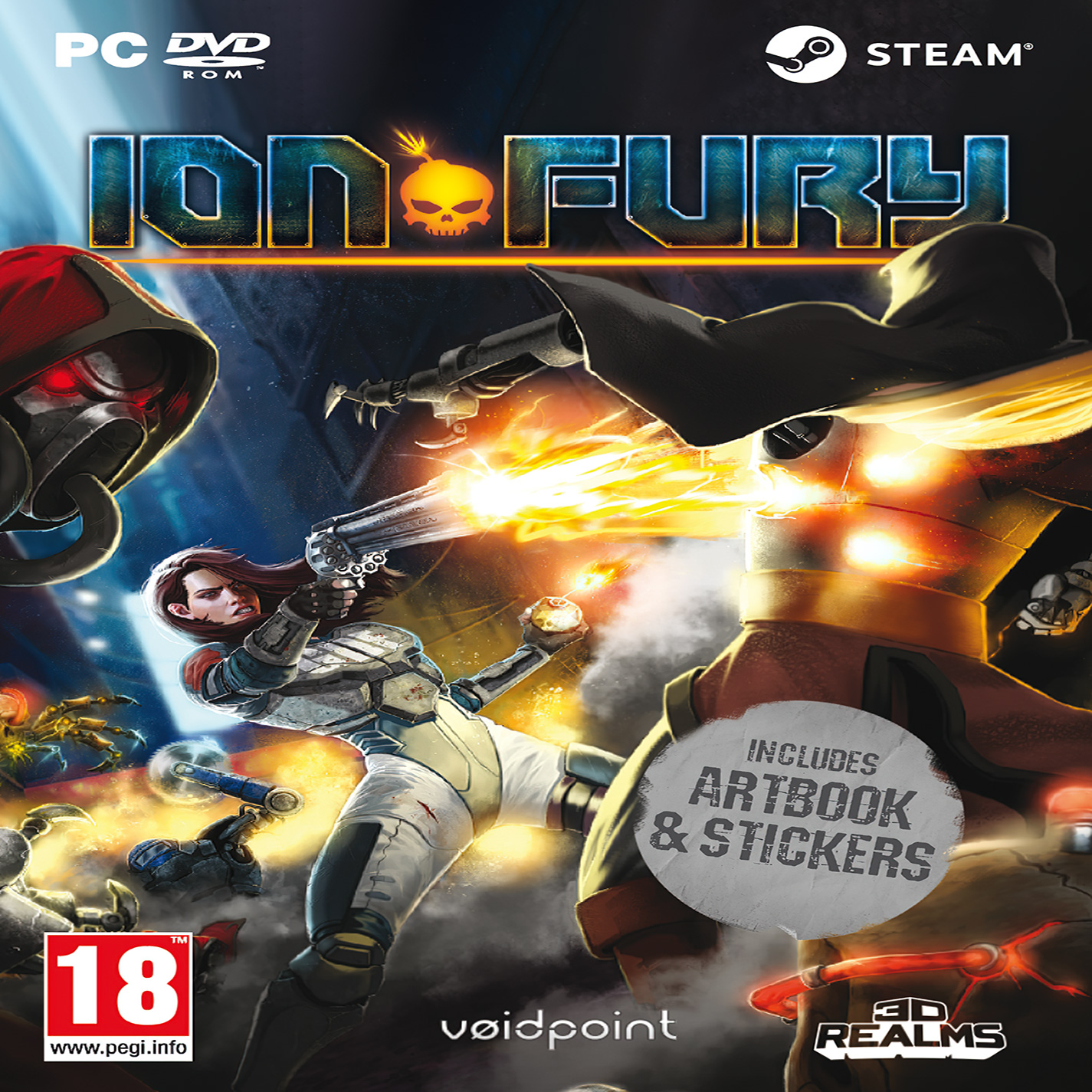 Ion Fury - pedn CD obal