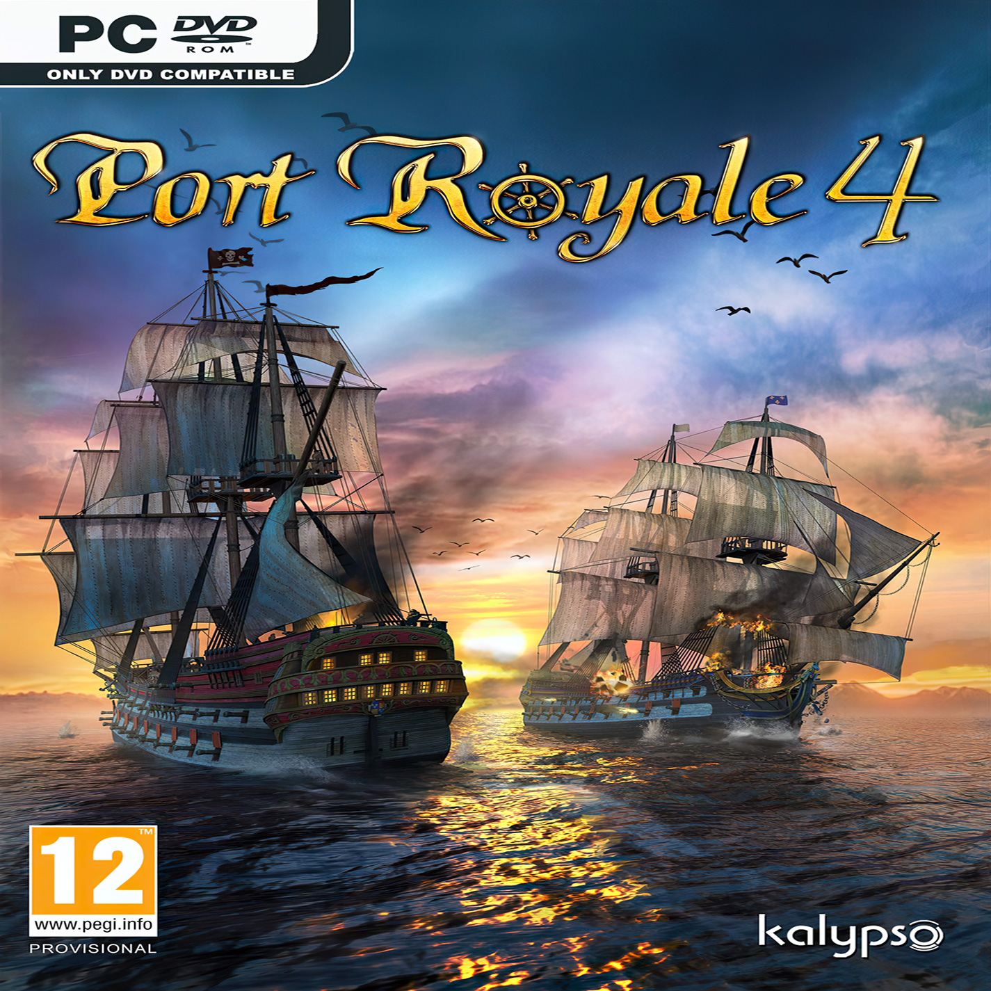 Port Royale 4 - pedn CD obal