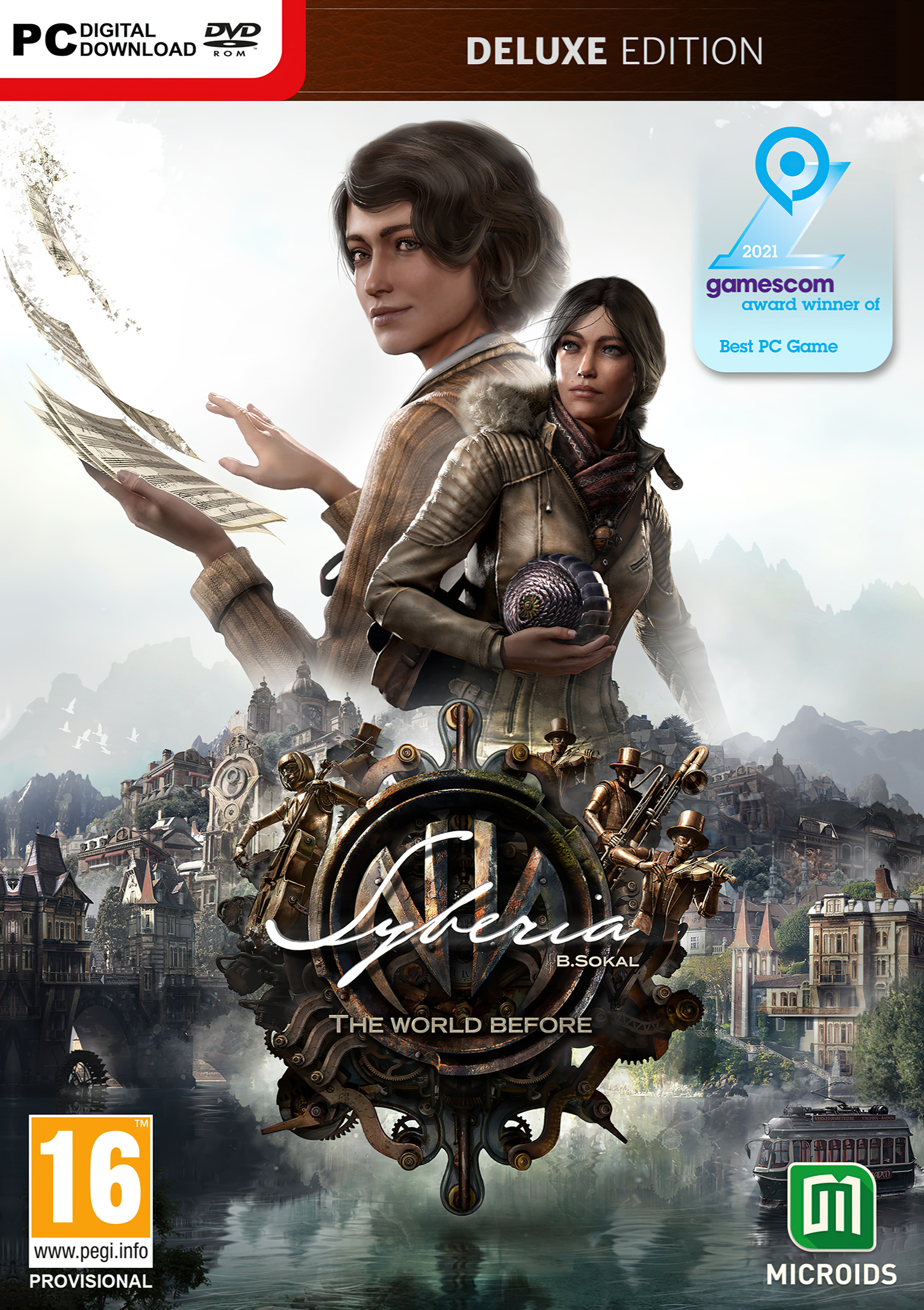 Syberia: The World Before - pedn DVD obal