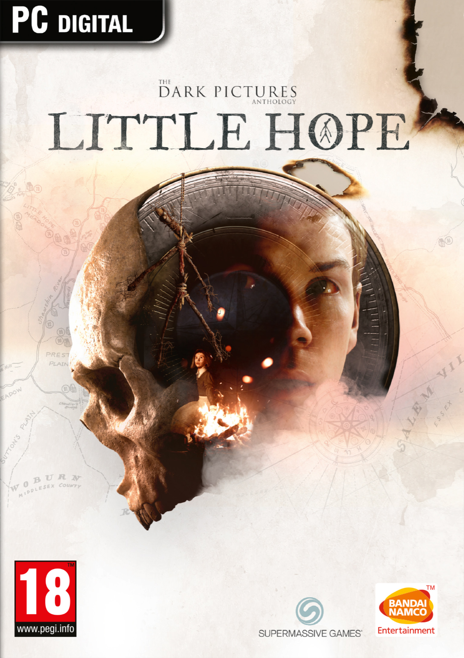 The Dark Pictures Anthology: Little Hope - pedn DVD obal