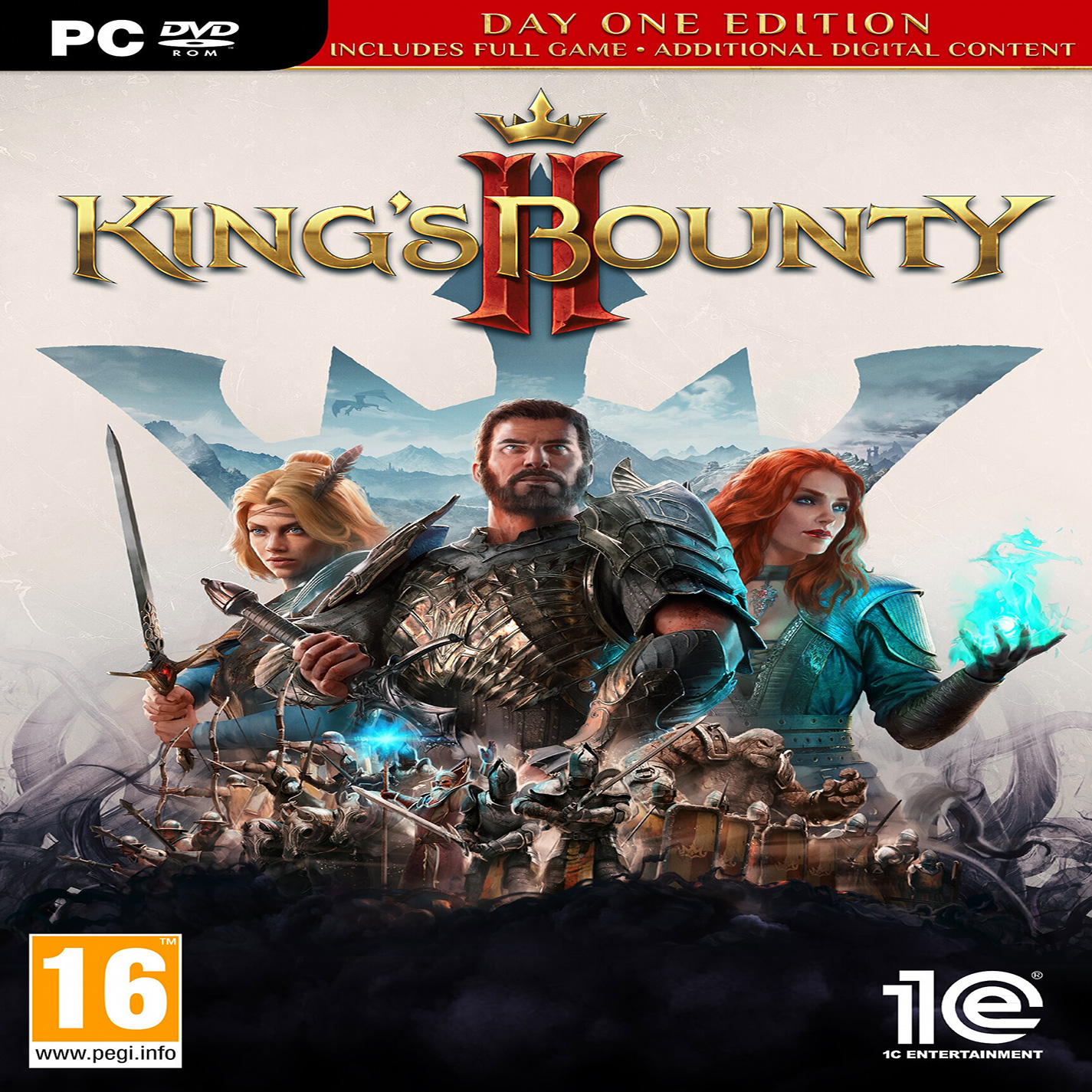 King's Bounty II - pedn CD obal