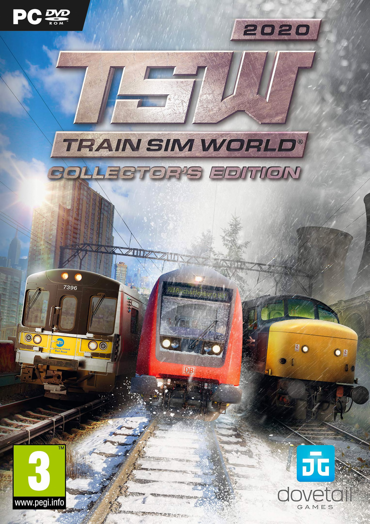 Train Sim World 2020 - pedn DVD obal