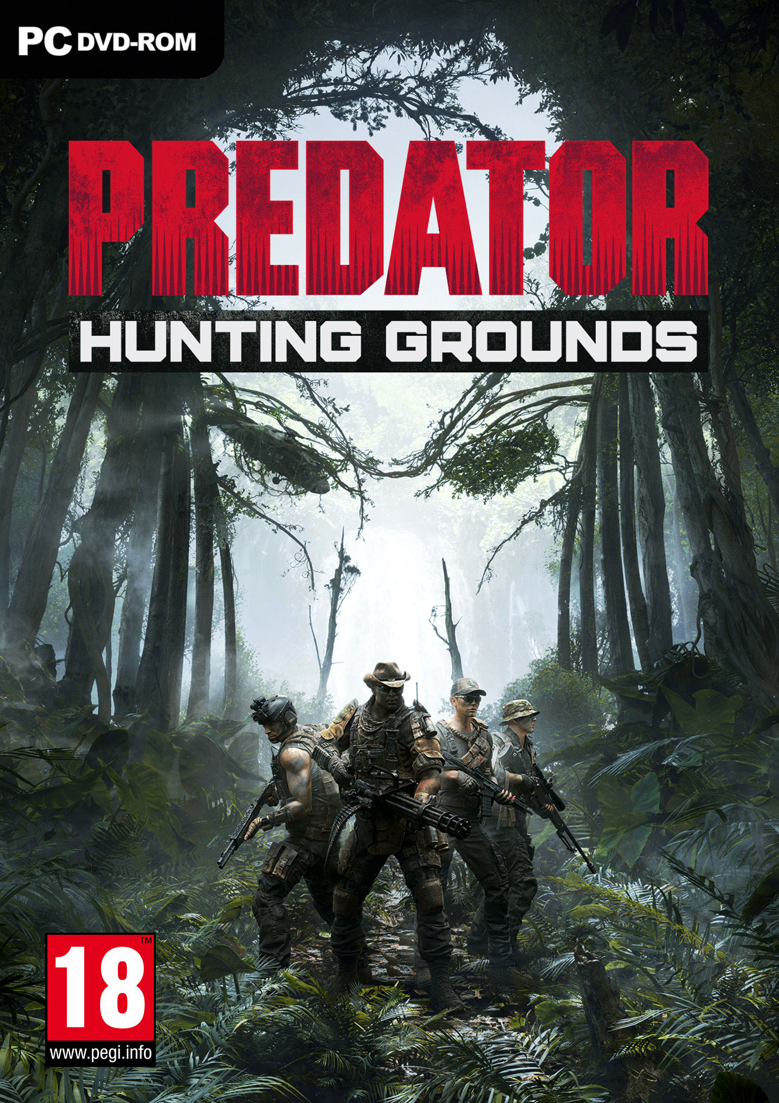 Predator: Hunting Grounds - pedn DVD obal