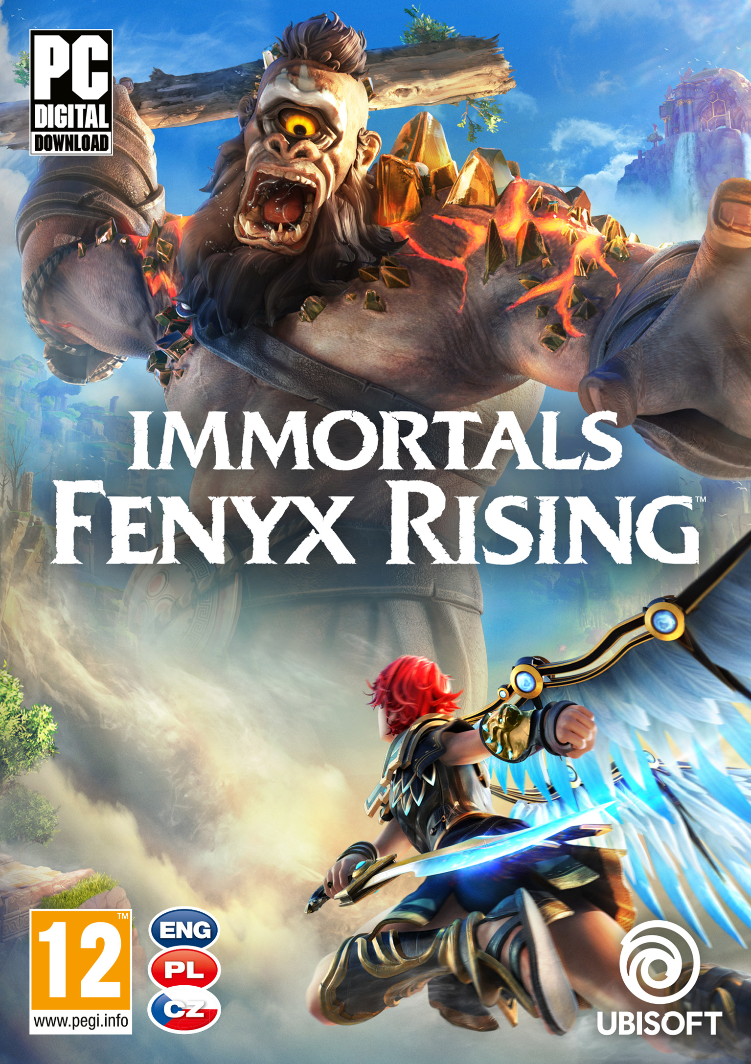 Immortals: Fenyx Rising - pedn DVD obal