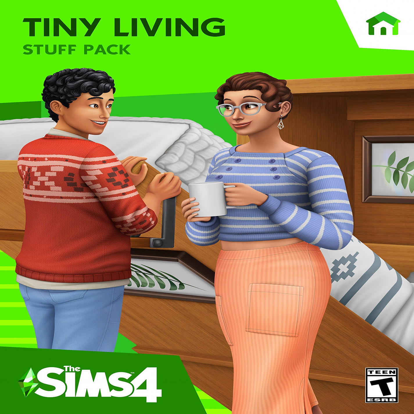The Sims 4: Tiny Living - pedn CD obal
