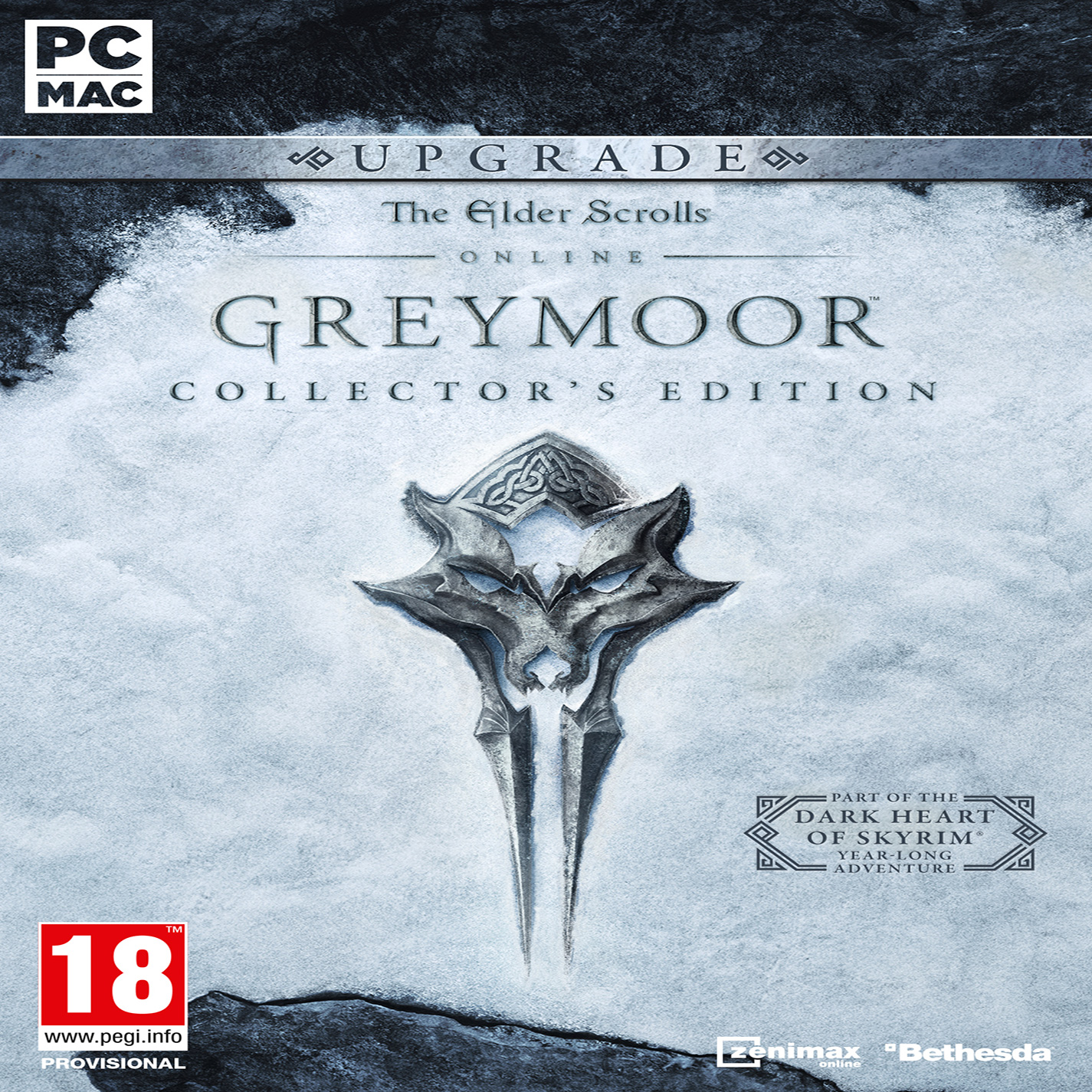 The Elder Scrolls Online: Greymoor - pedn CD obal 2