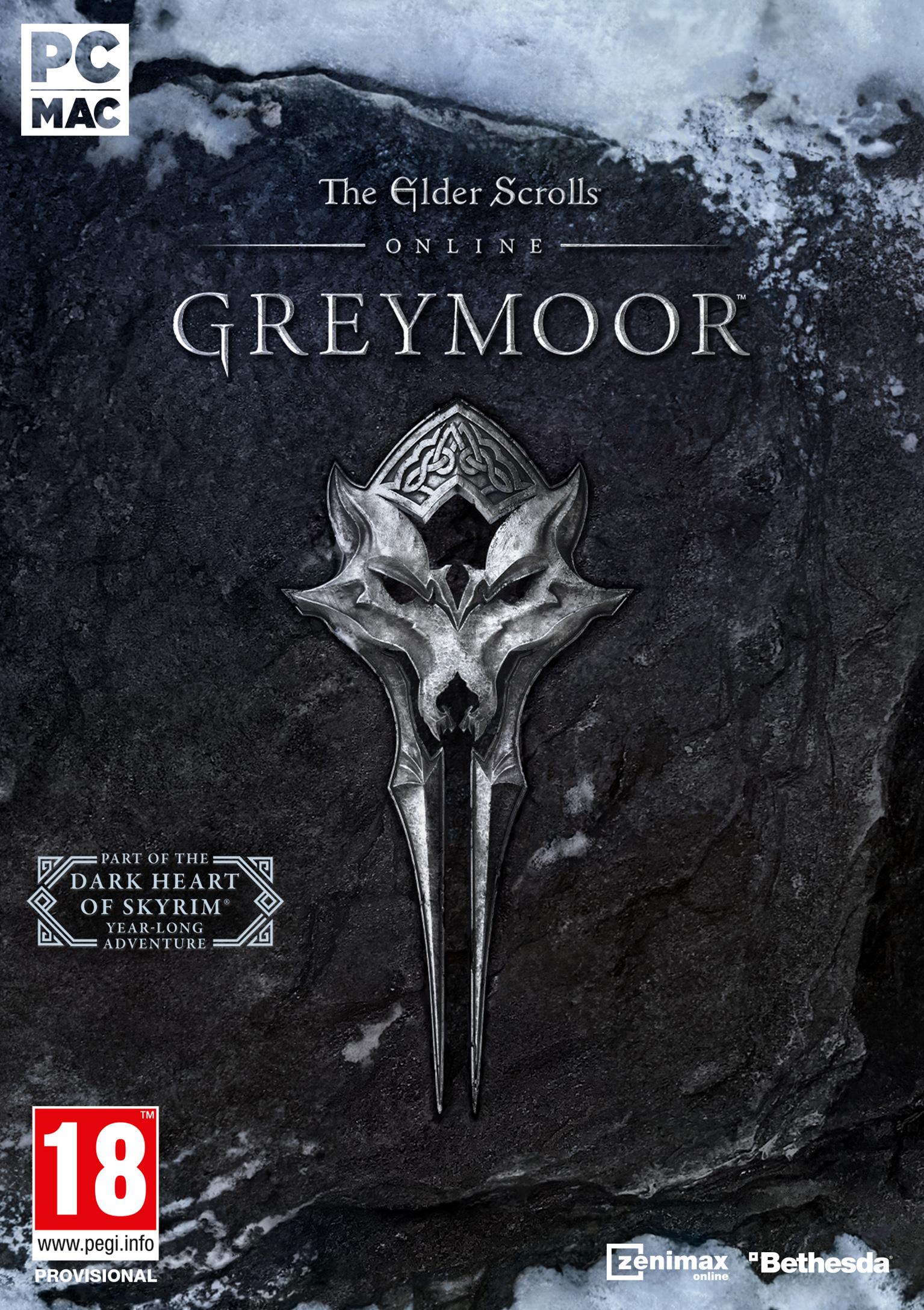 The Elder Scrolls Online: Greymoor - pedn DVD obal