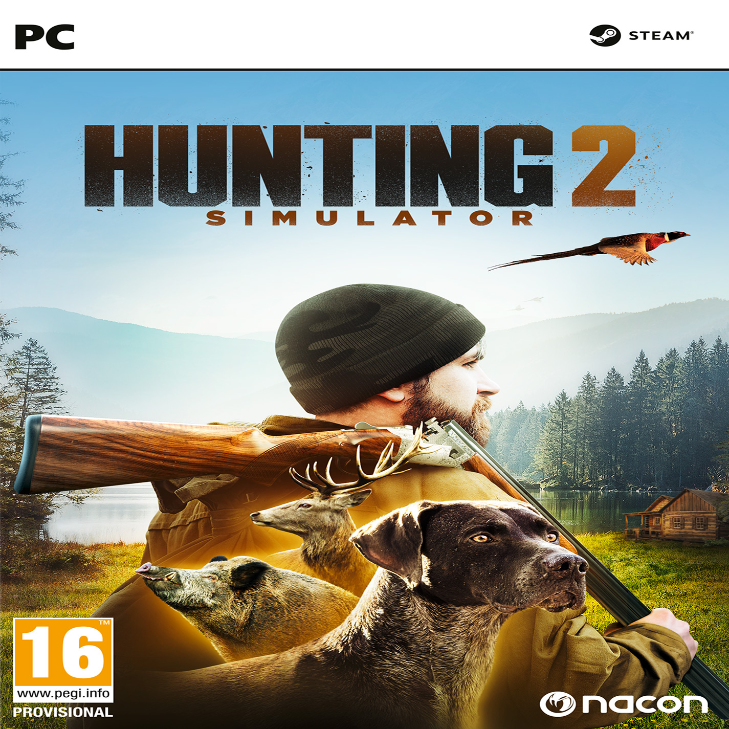Hunting Simulator 2 - pedn CD obal 2