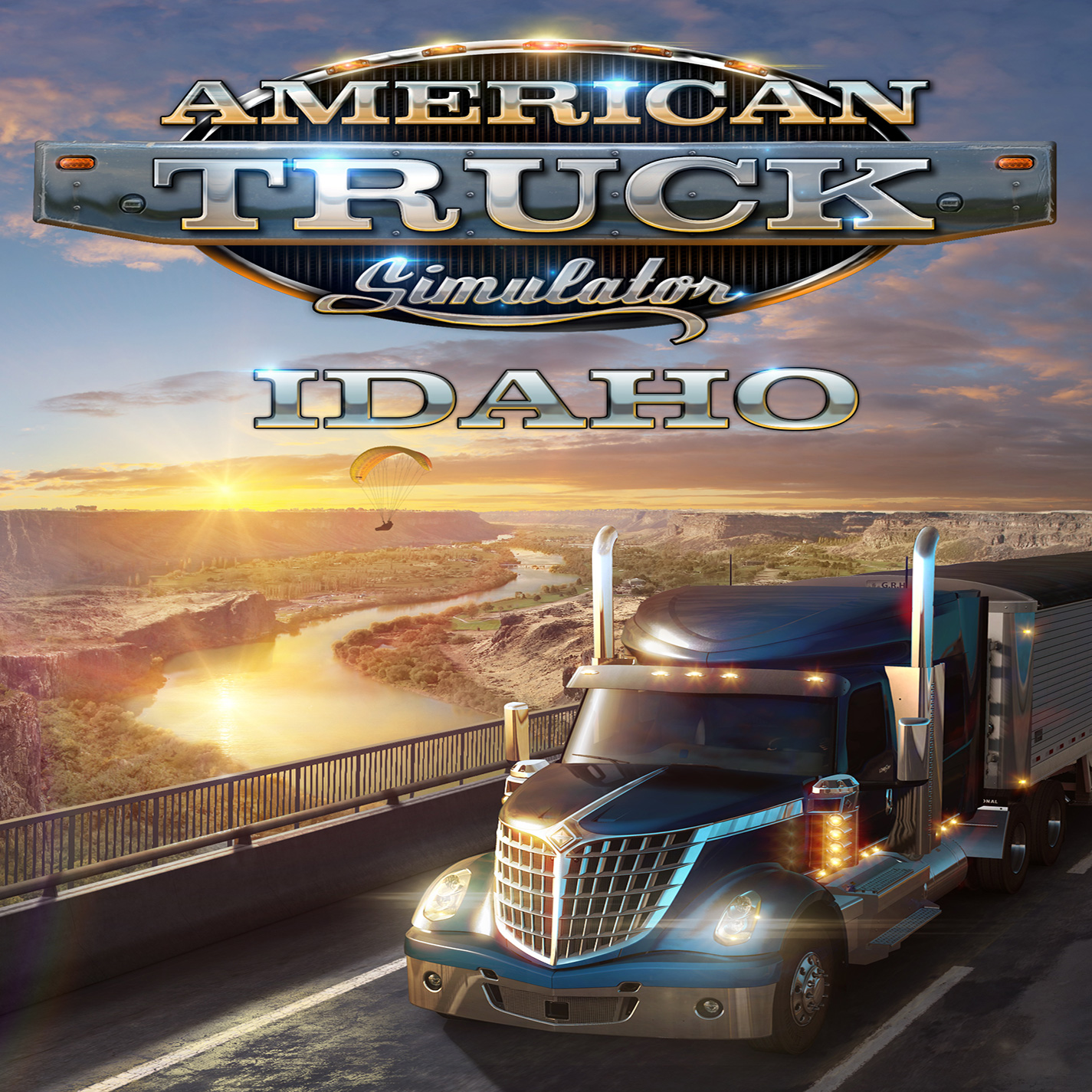 American Truck Simulator - Idaho - přední CD obal