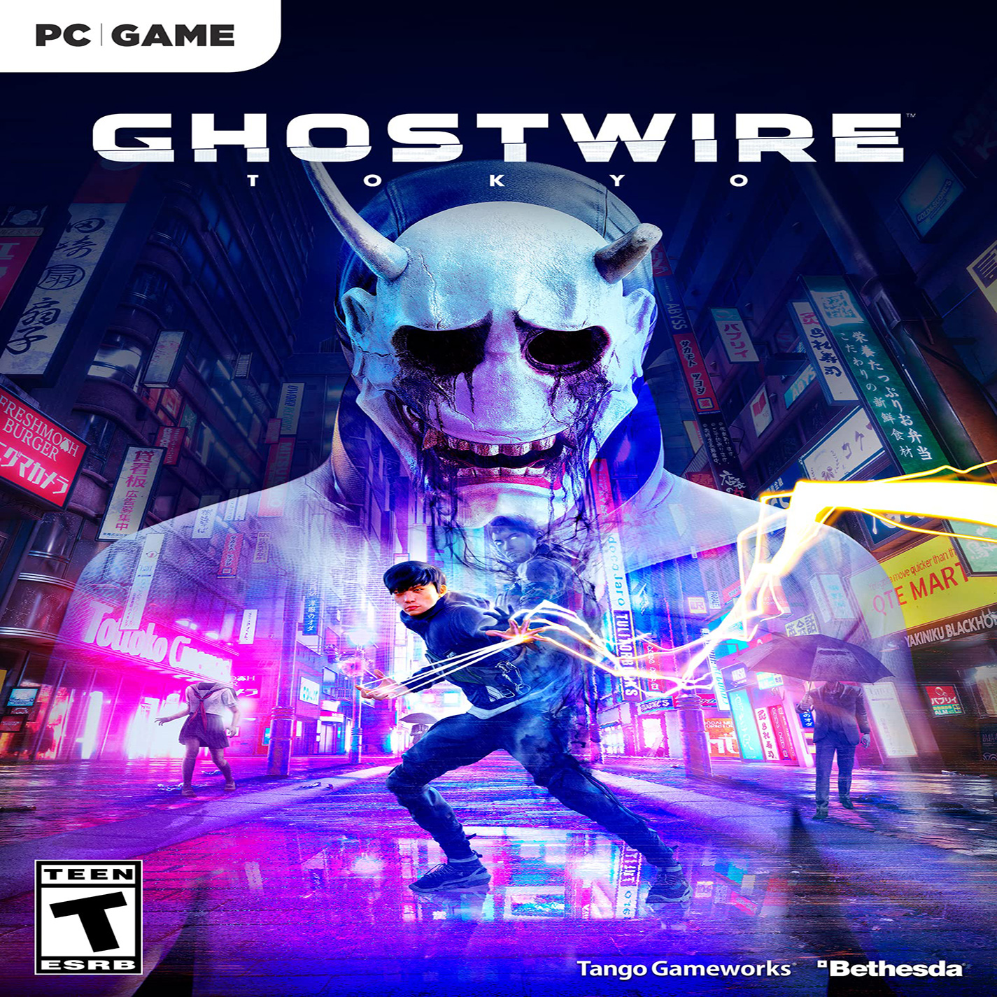 GhostWire: Tokyo - pedn CD obal