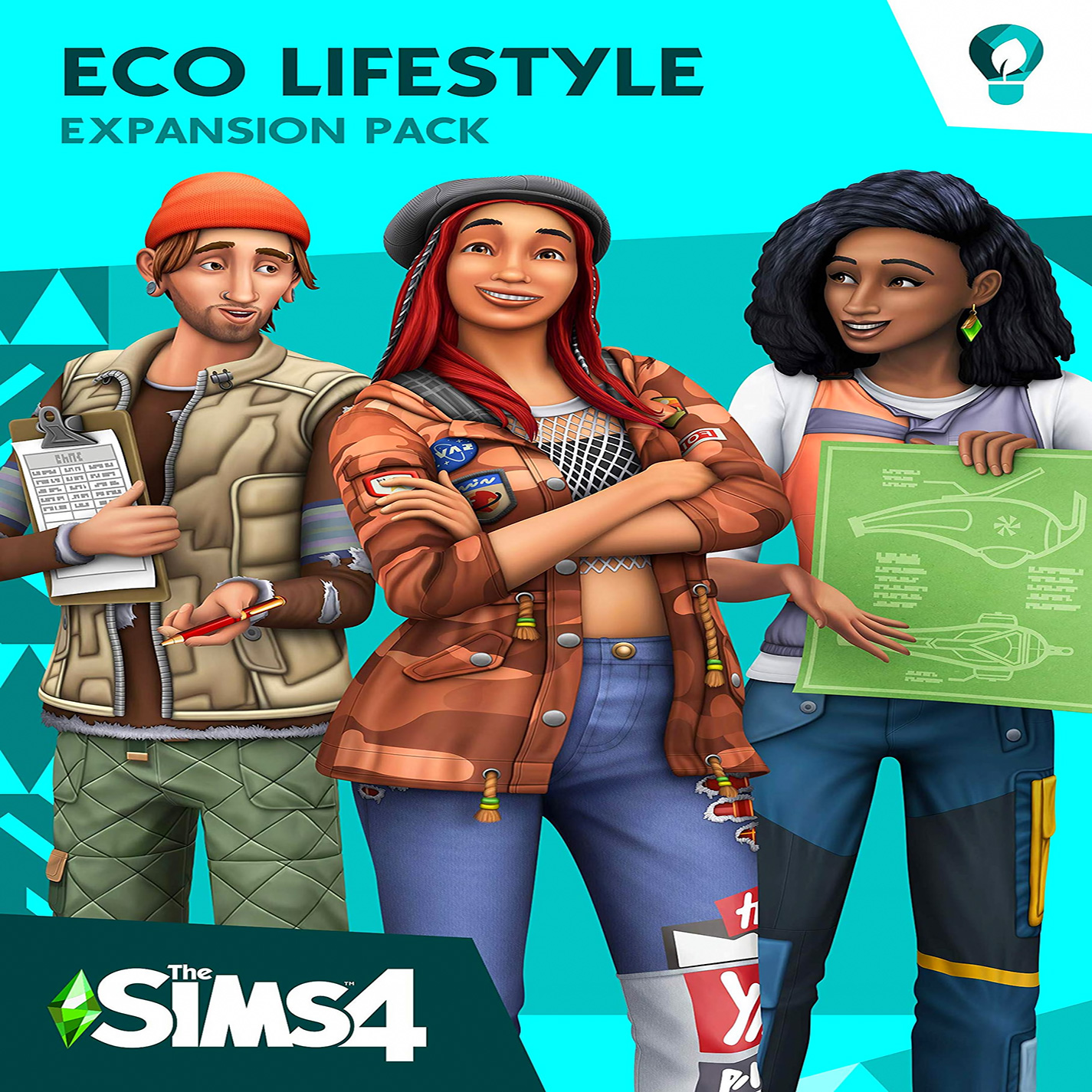 The Sims 4: Eco Lifestyle - pedn CD obal