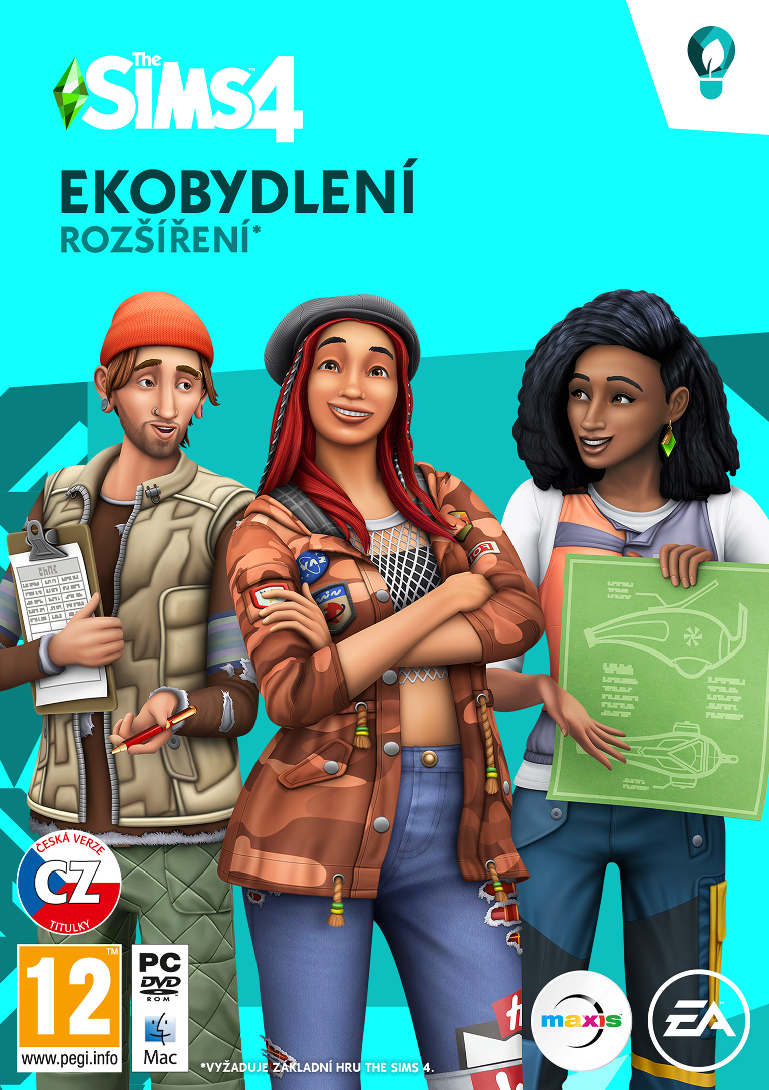The Sims 4: Eco Lifestyle - pedn DVD obal 2