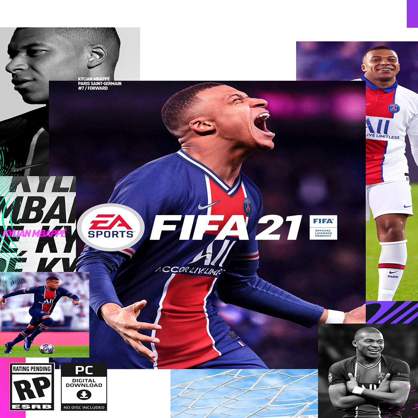 FIFA 21 - pedn CD obal
