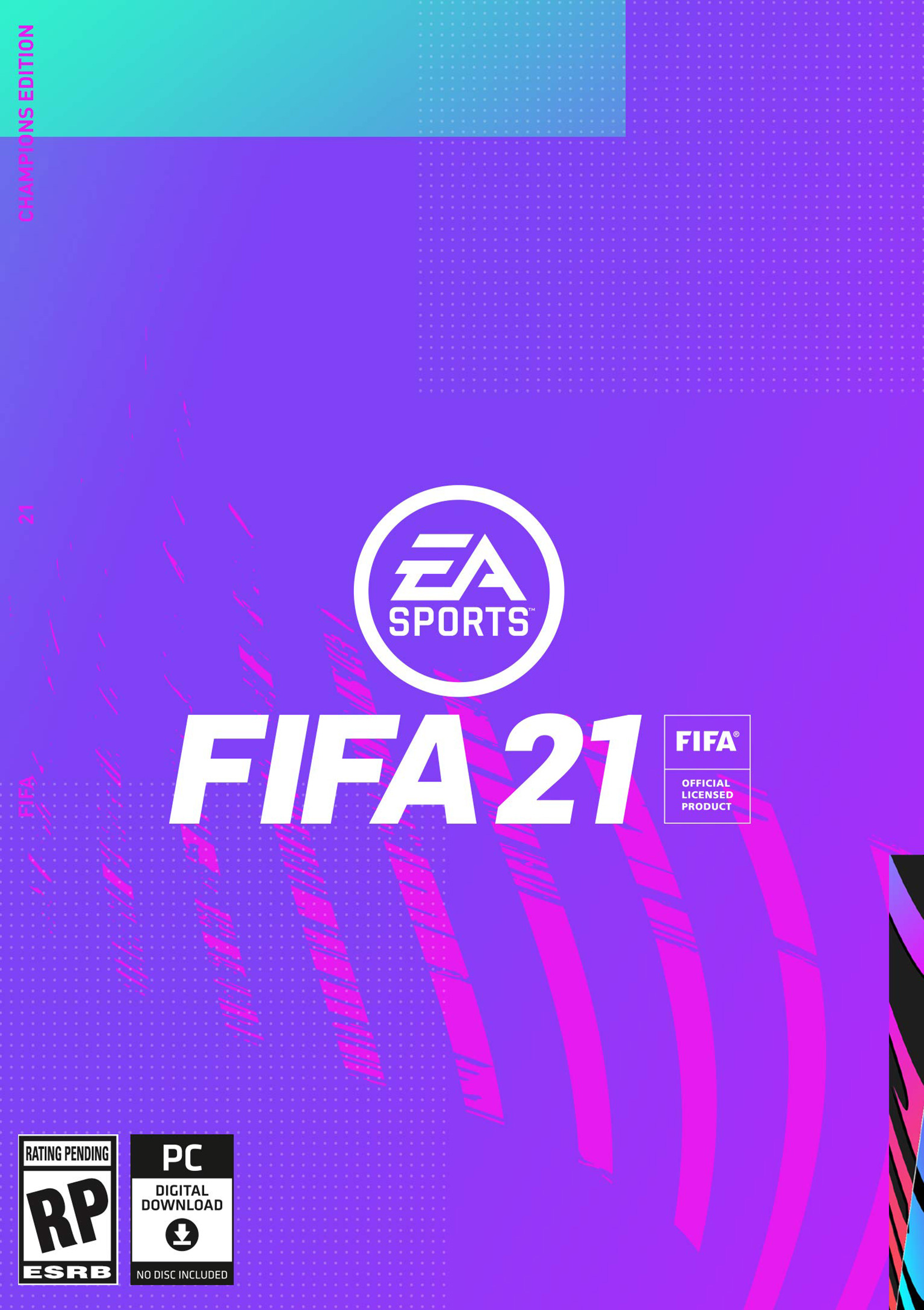 FIFA 21 - pedn DVD obal 3