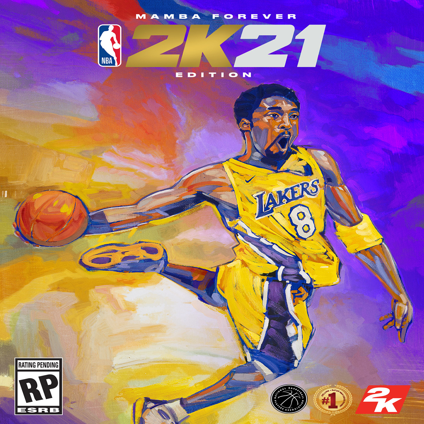 NBA 2K21 - pedn CD obal 2