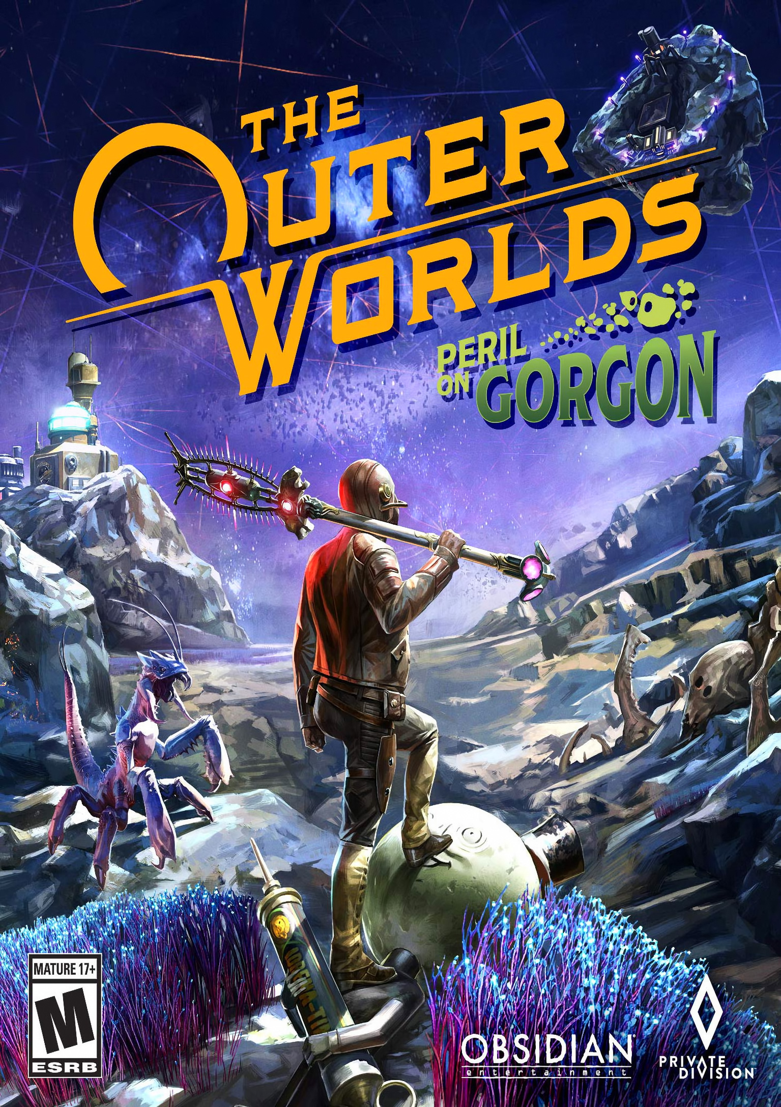 The Outer Worlds: Peril on Gorgon - pedn DVD obal