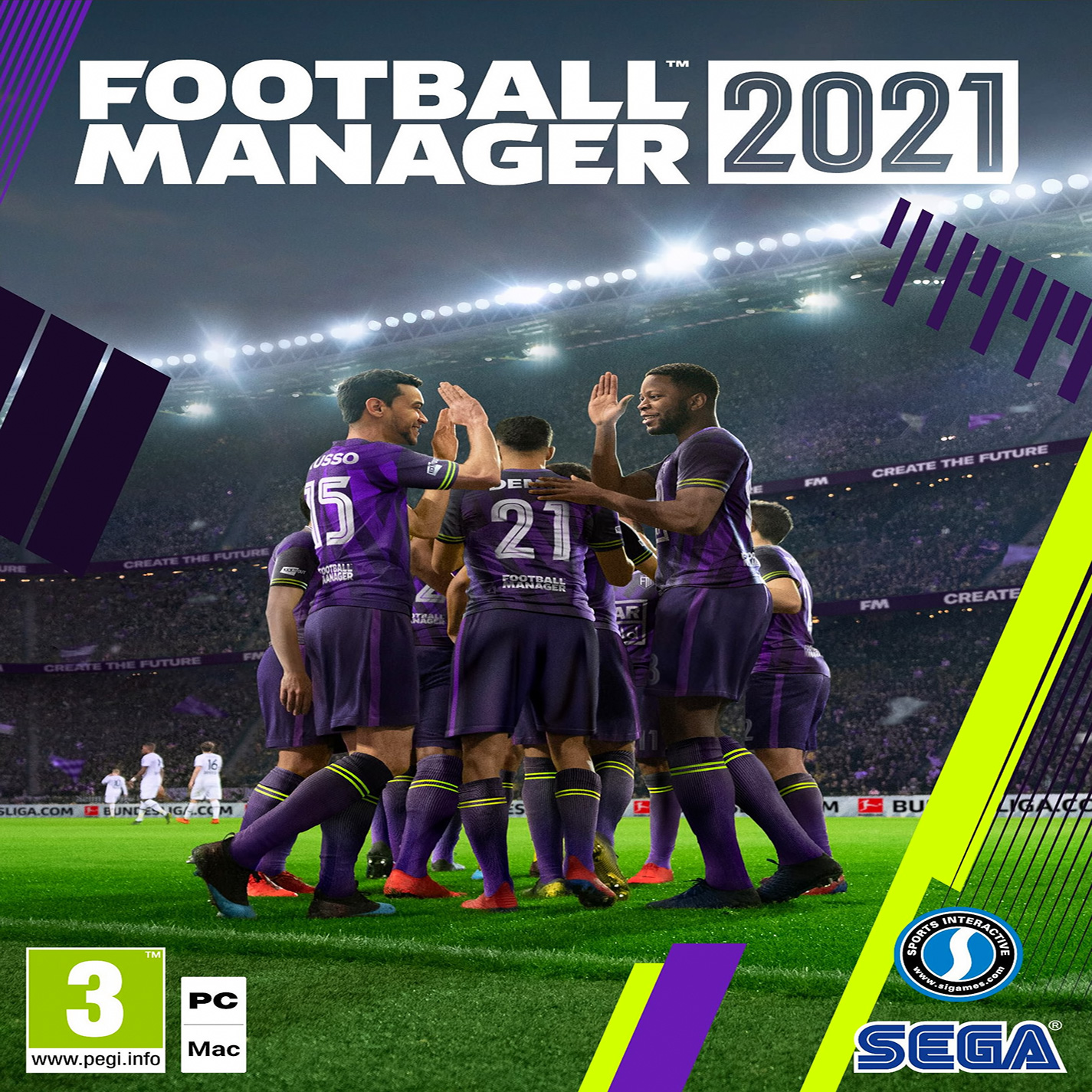 Football Manager 2021 - pedn CD obal