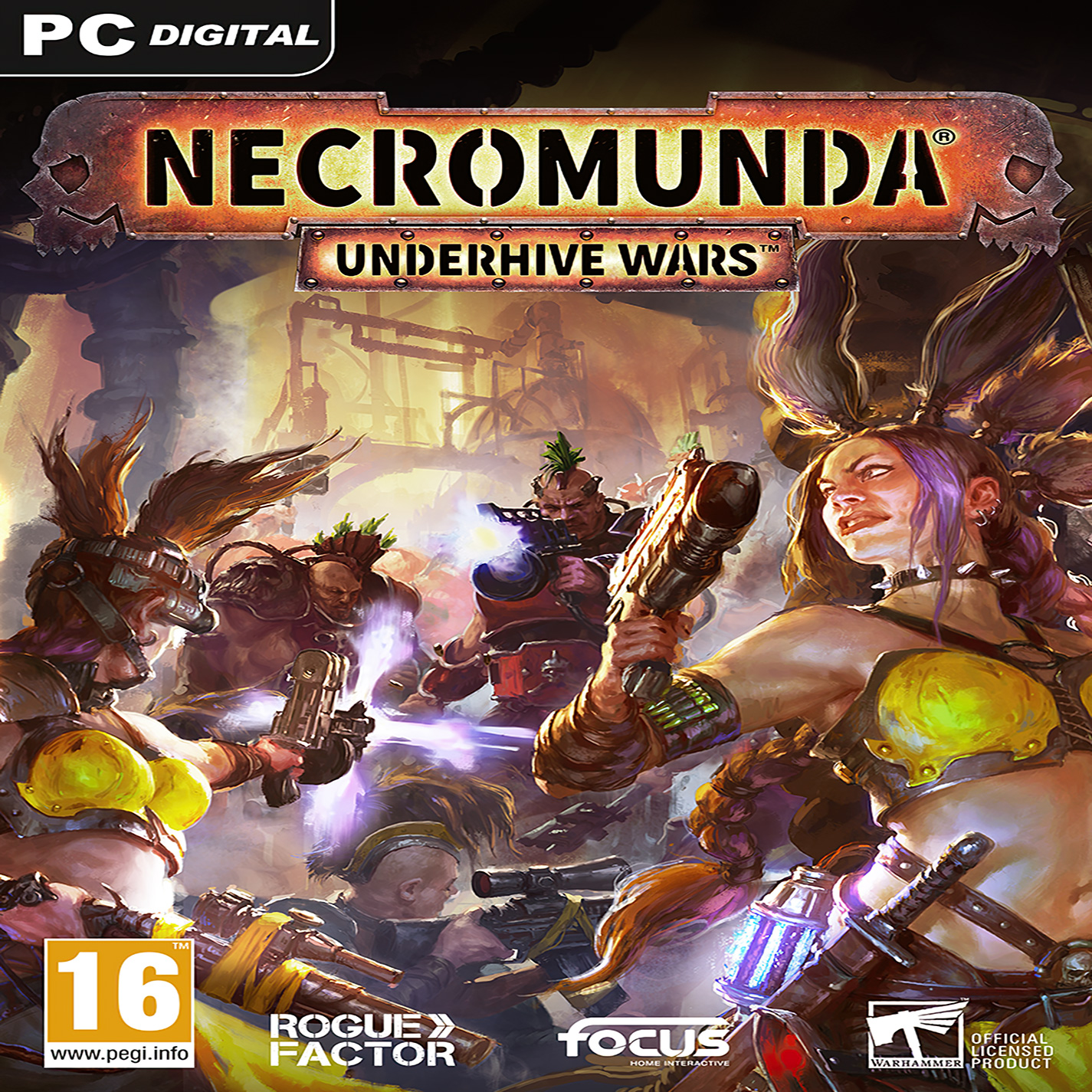 Necromunda: Underhive Wars - pedn CD obal