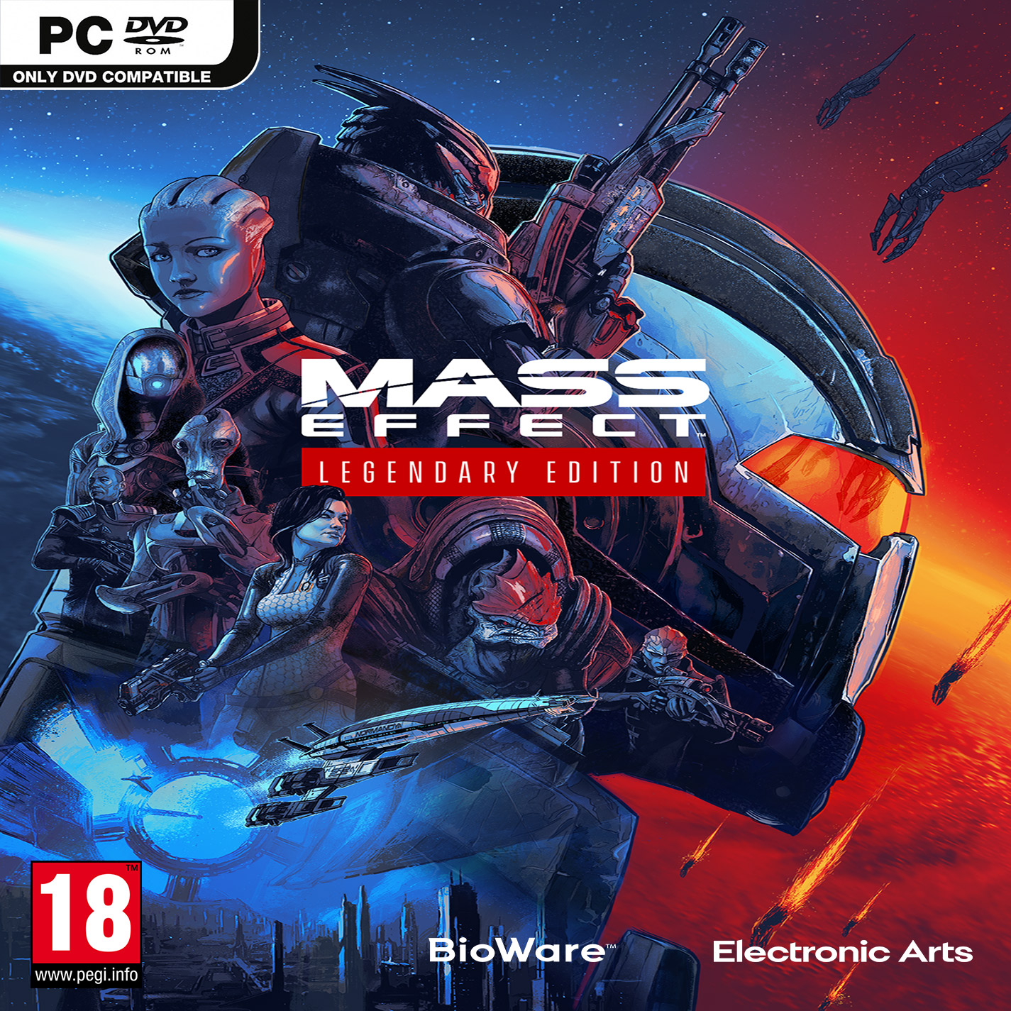 Mass Effect Legendary Edition - pedn CD obal