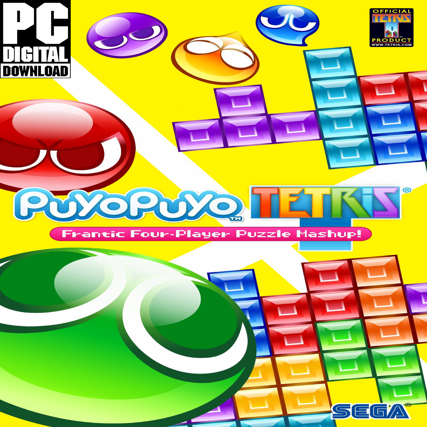 Puyo Puyo Tetris - pedn CD obal