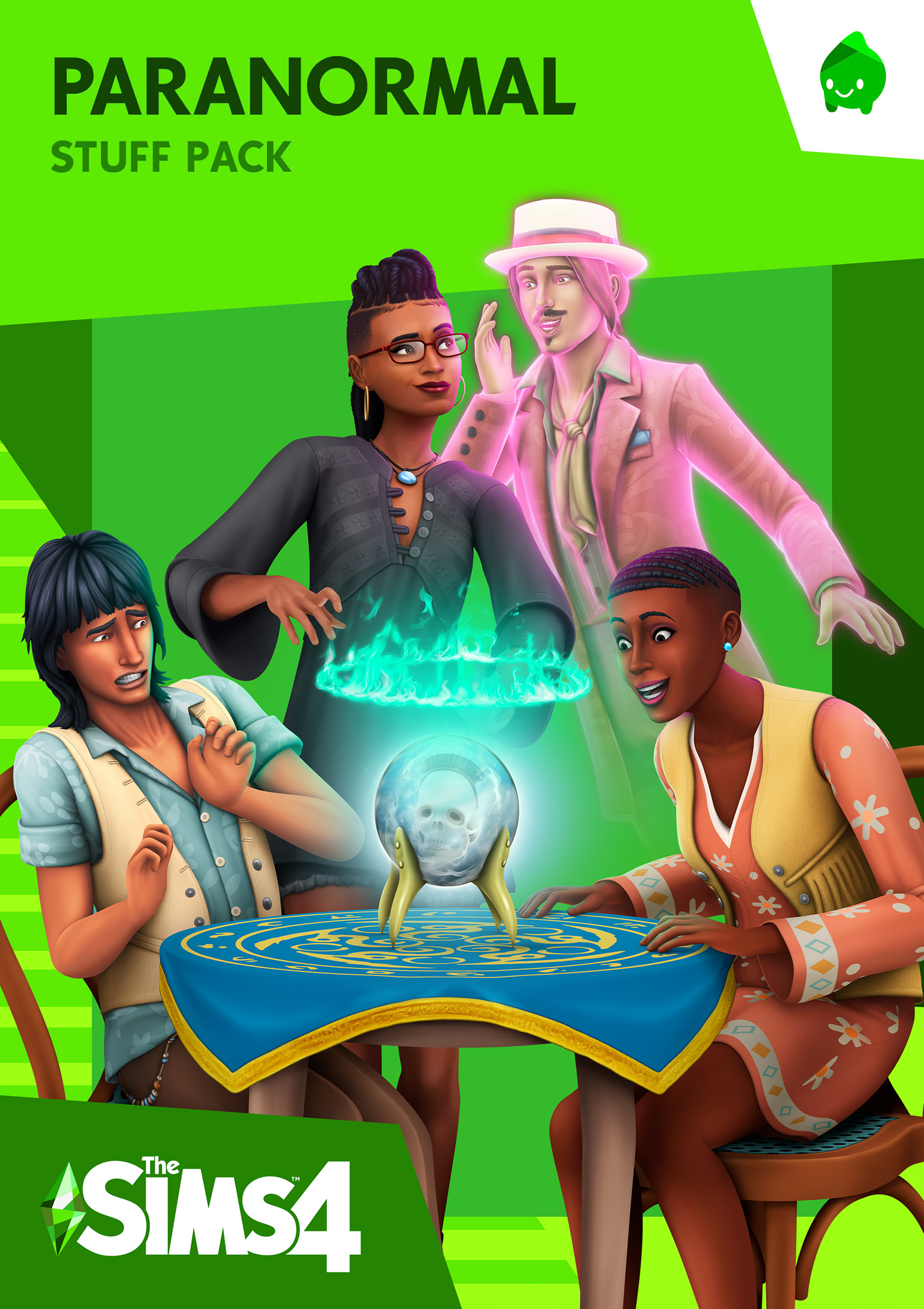 The Sims 4: Paranormal Stuff - pedn DVD obal